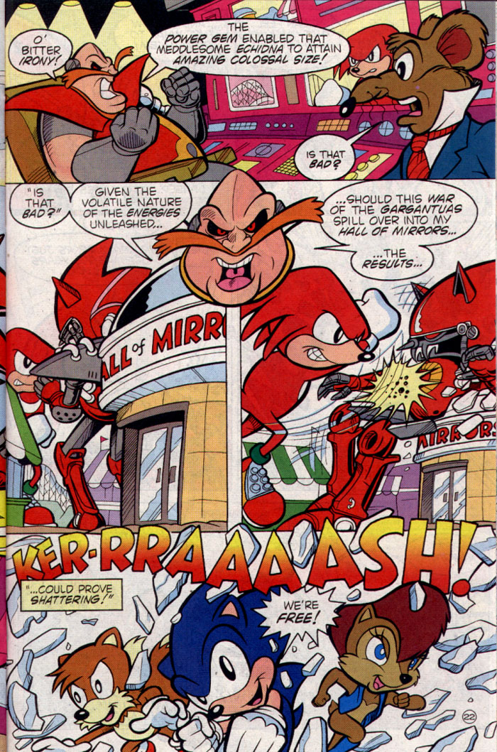 Read online Knuckles' Chaotix comic -  Issue # Full - 23