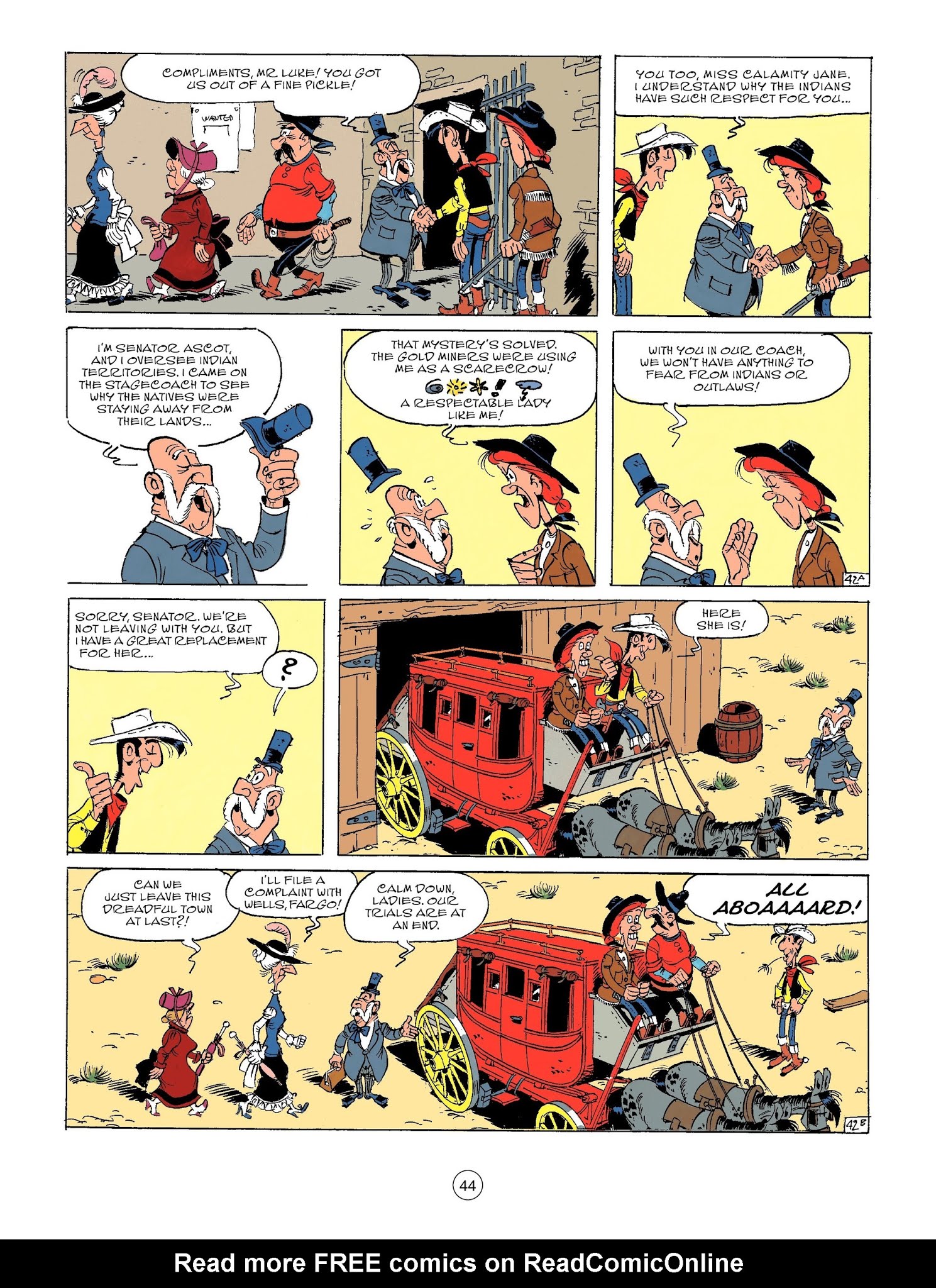 Read online A Lucky Luke Adventure comic -  Issue #65 - 46