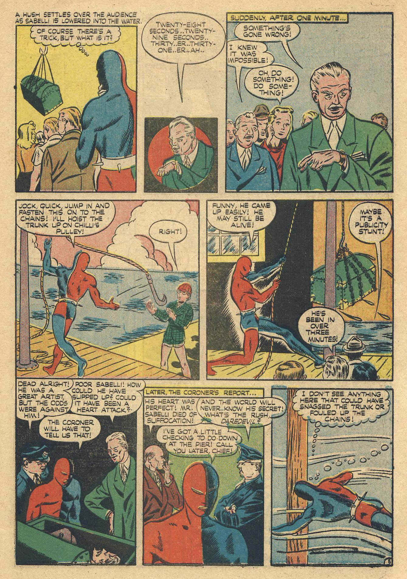 Read online Daredevil (1941) comic -  Issue #35 - 61