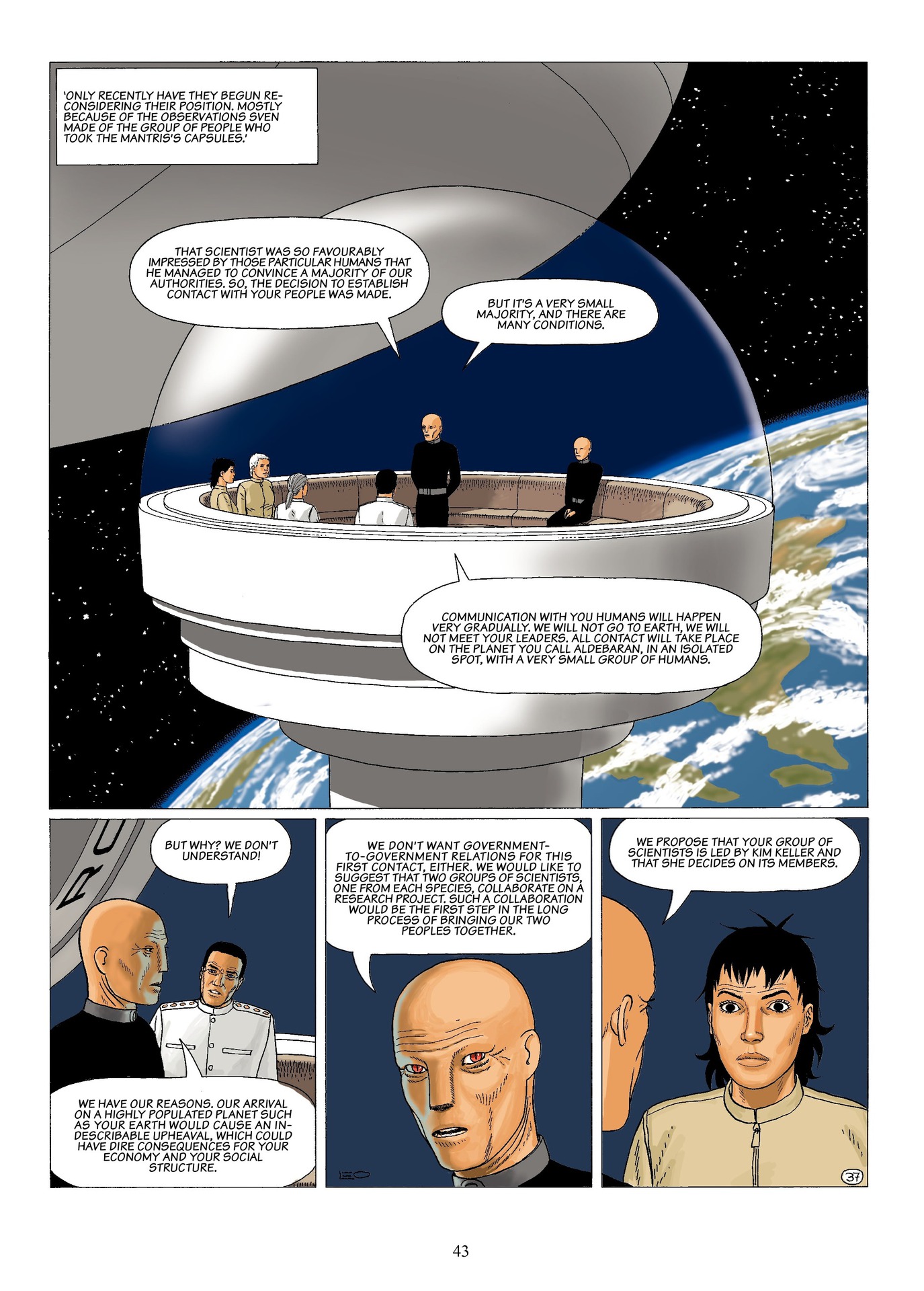 Read online Antares comic -  Issue #6 - 45