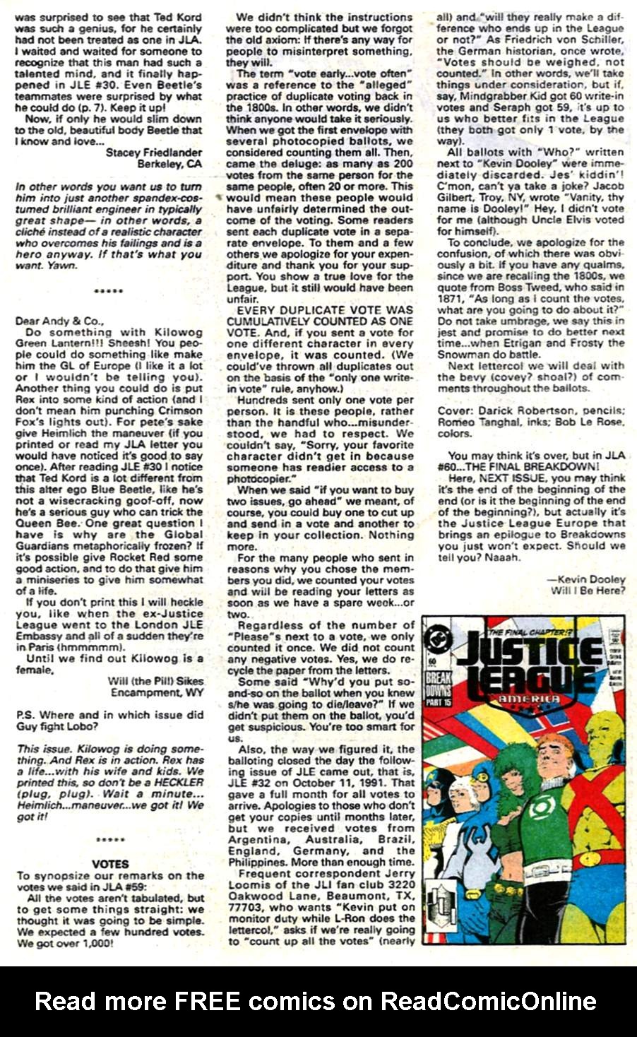 Read online Justice League Europe comic -  Issue #35 - 25