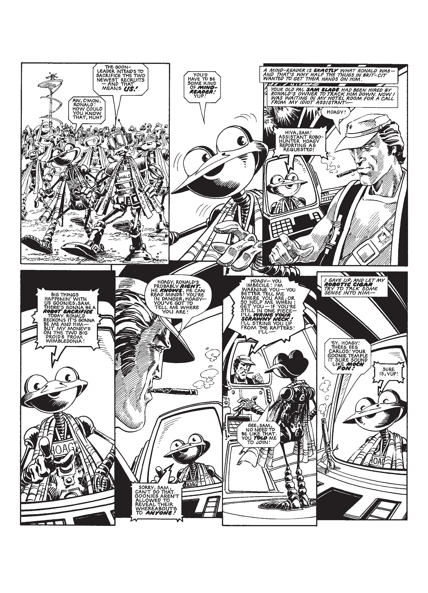 Read online Robo-Hunter: The Droid Files comic -  Issue # TPB 1 - 315