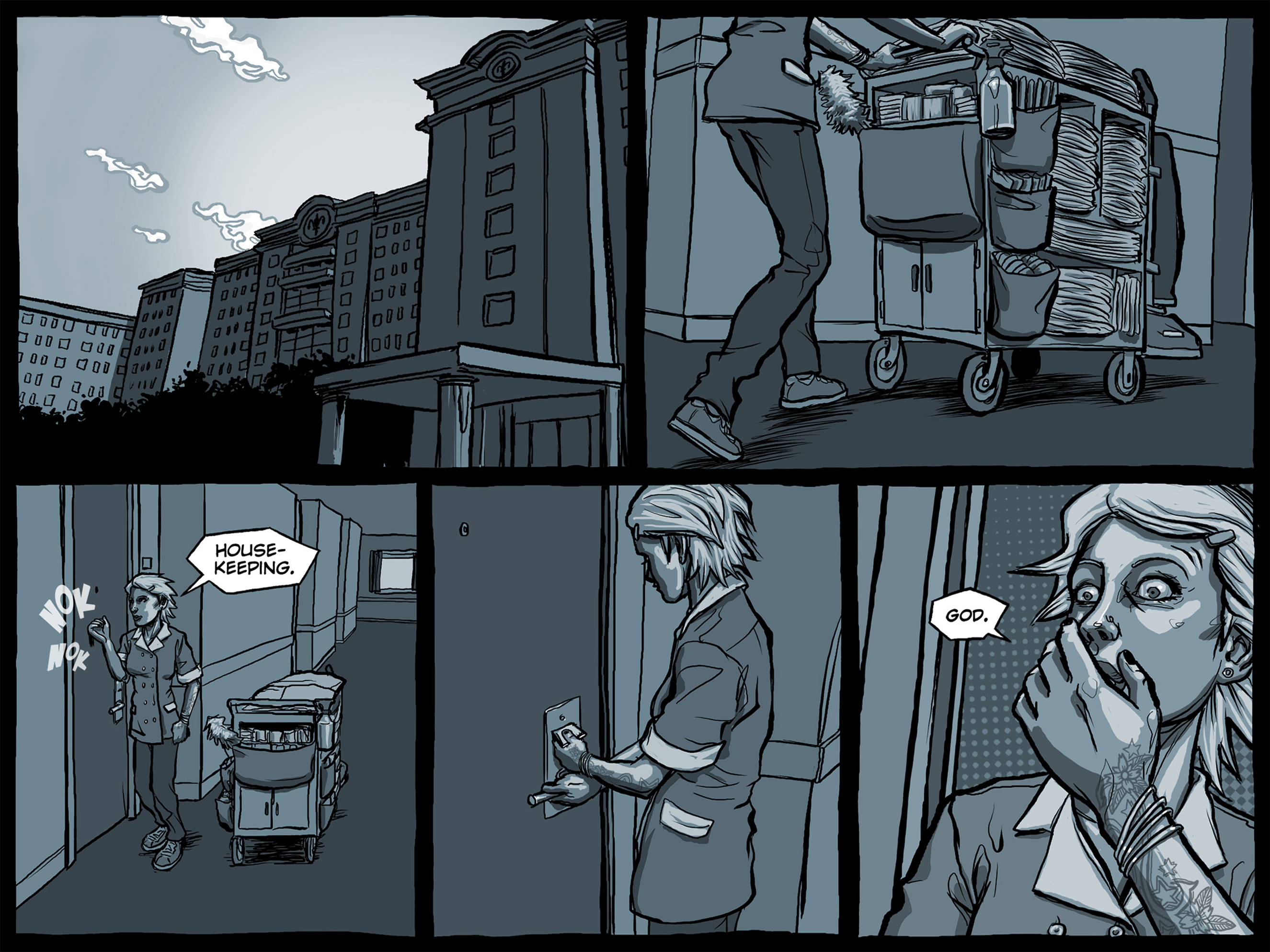 Read online False Positive comic -  Issue #1 - 14