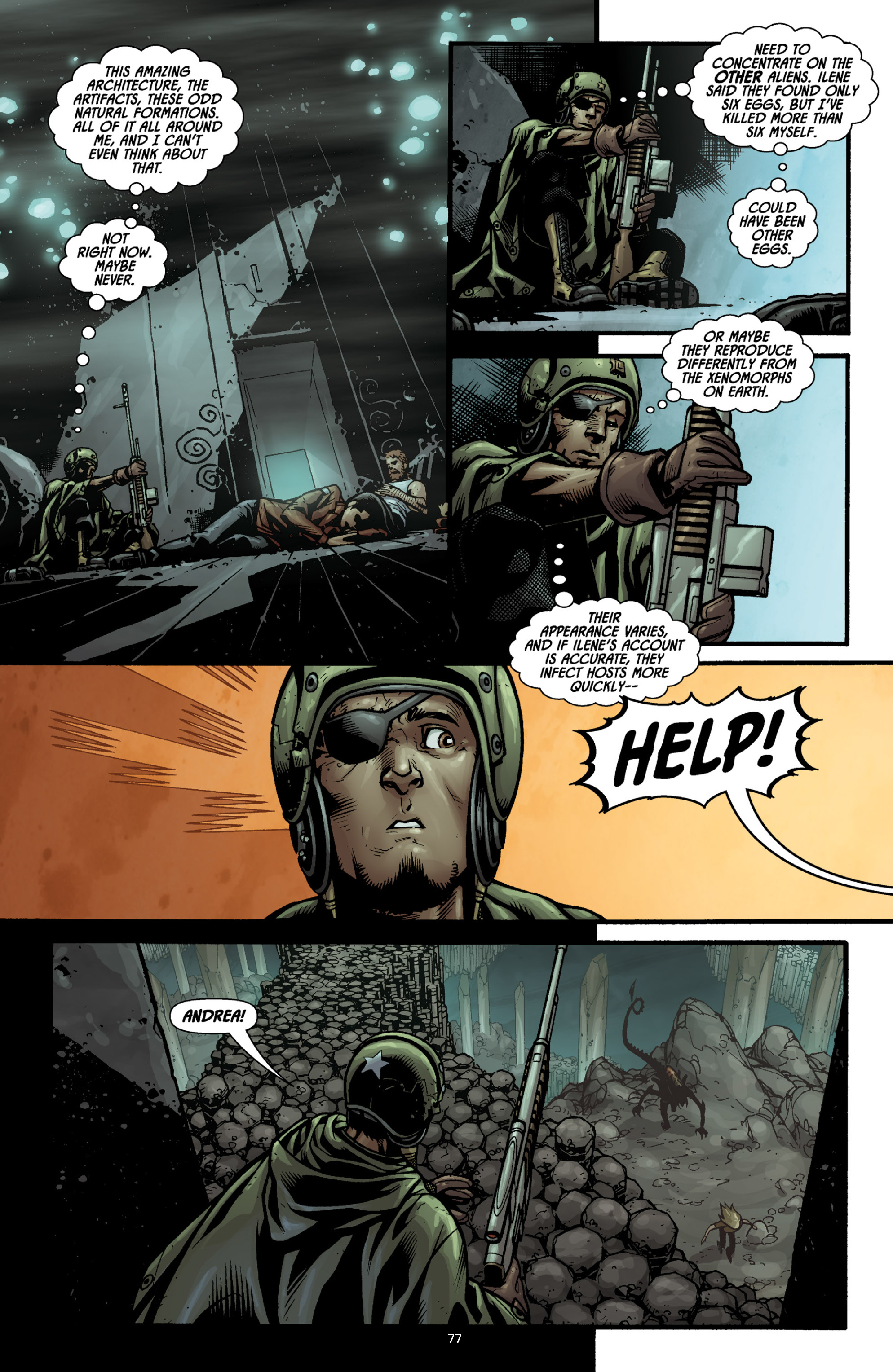 Read online Aliens (2009) comic -  Issue # TPB - 73