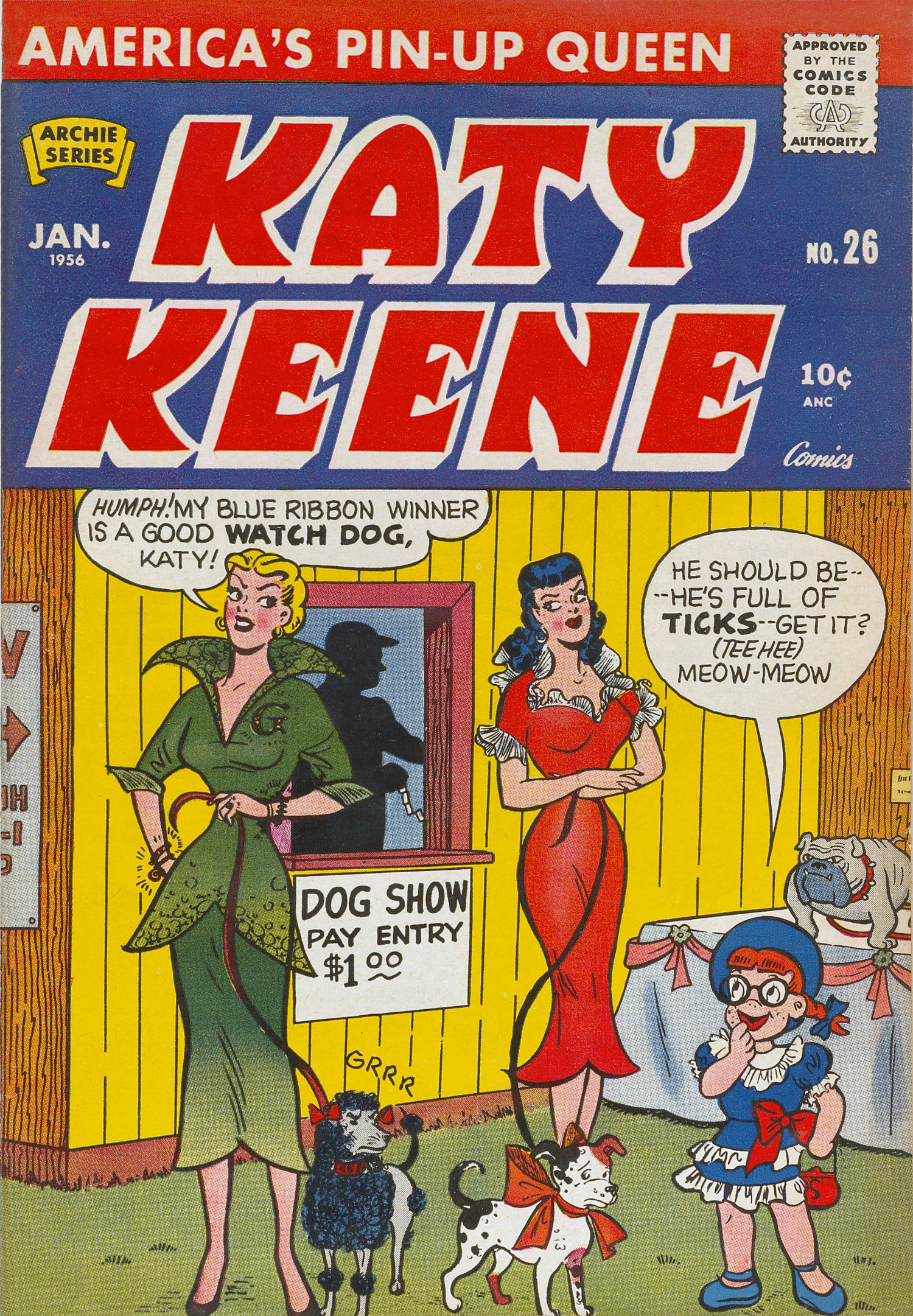 Read online Katy Keene (1949) comic -  Issue #26 - 1