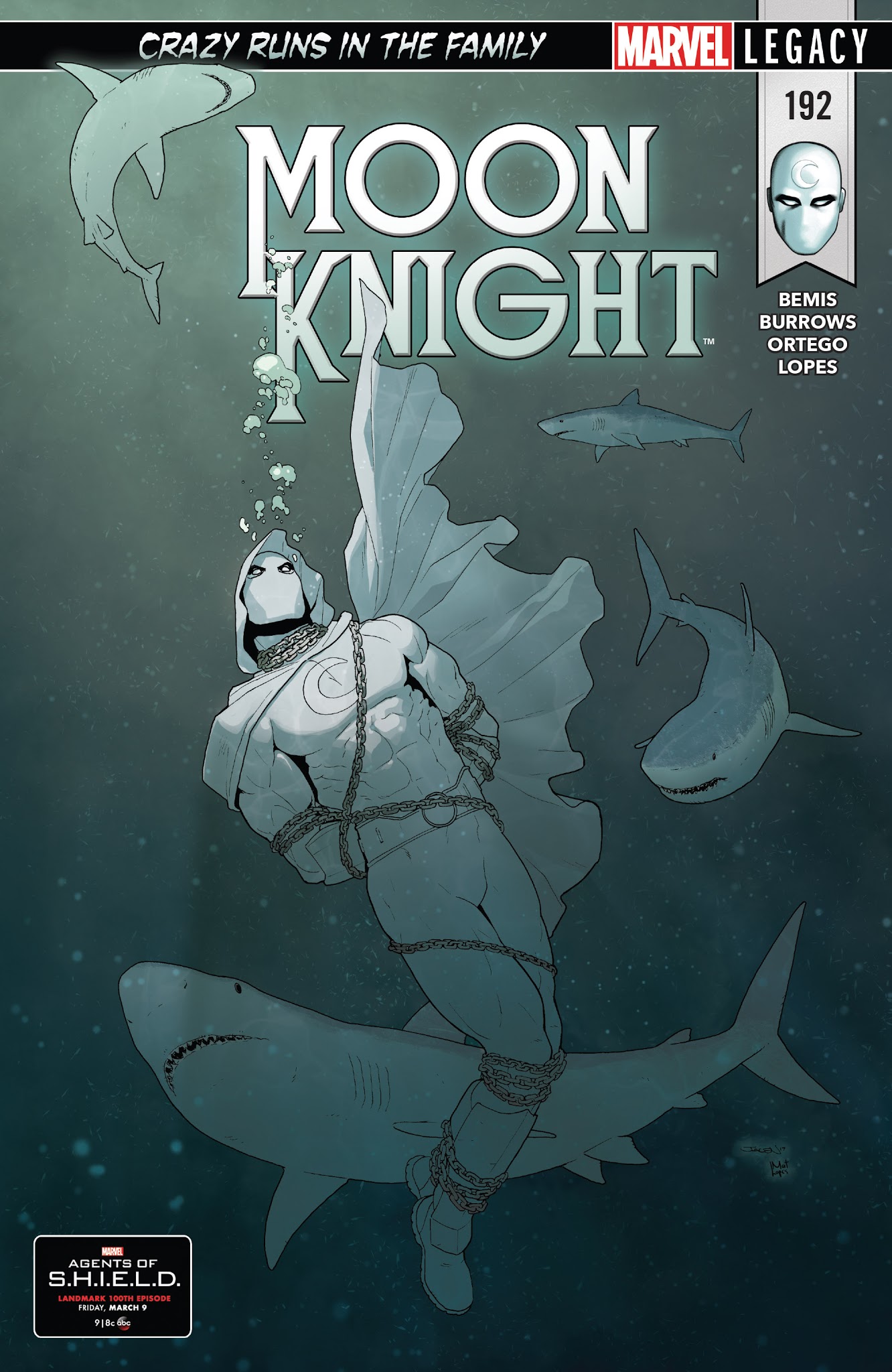 Read online Moon Knight (2016) comic -  Issue #192 - 1