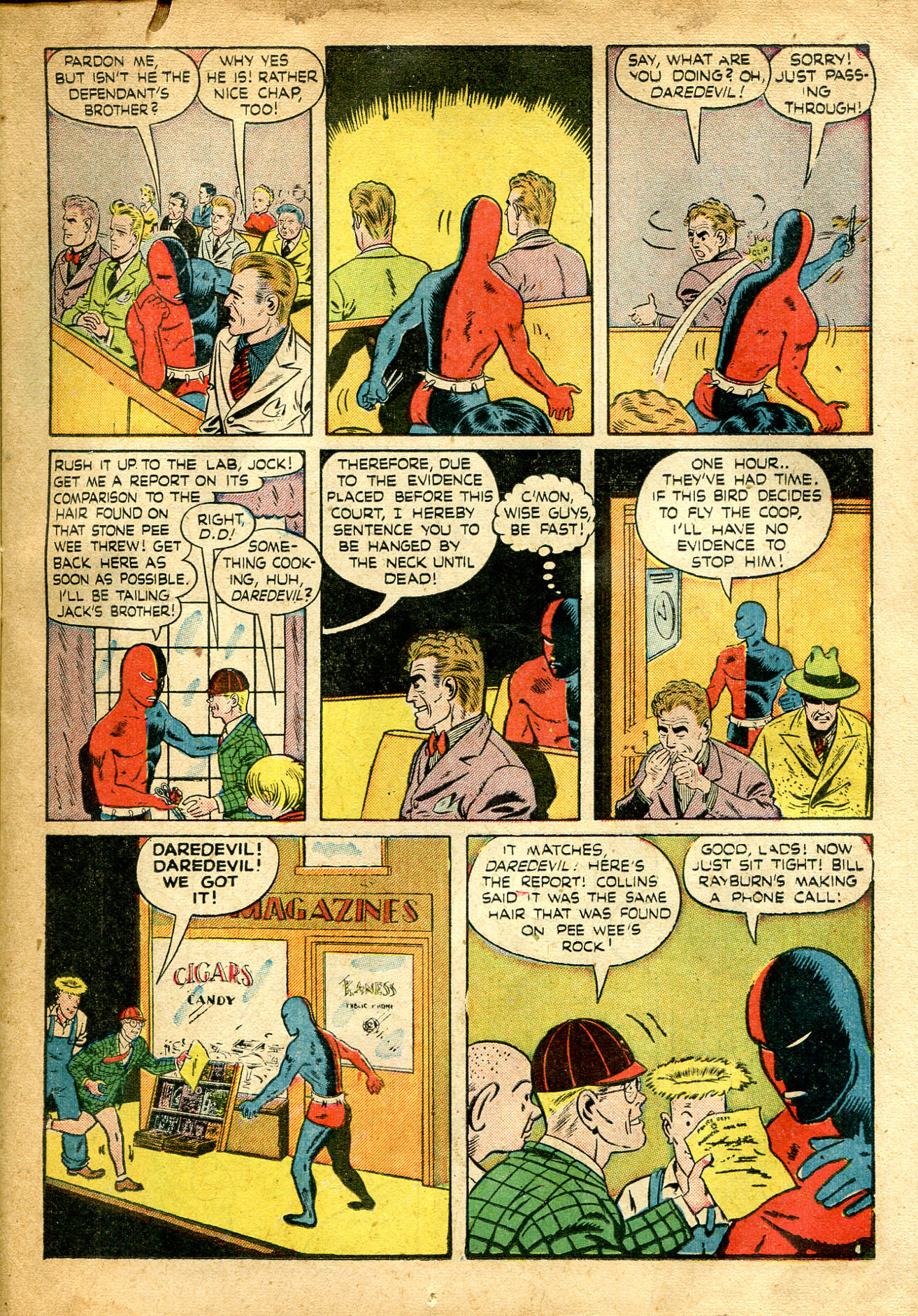 Read online Daredevil (1941) comic -  Issue #31 - 17