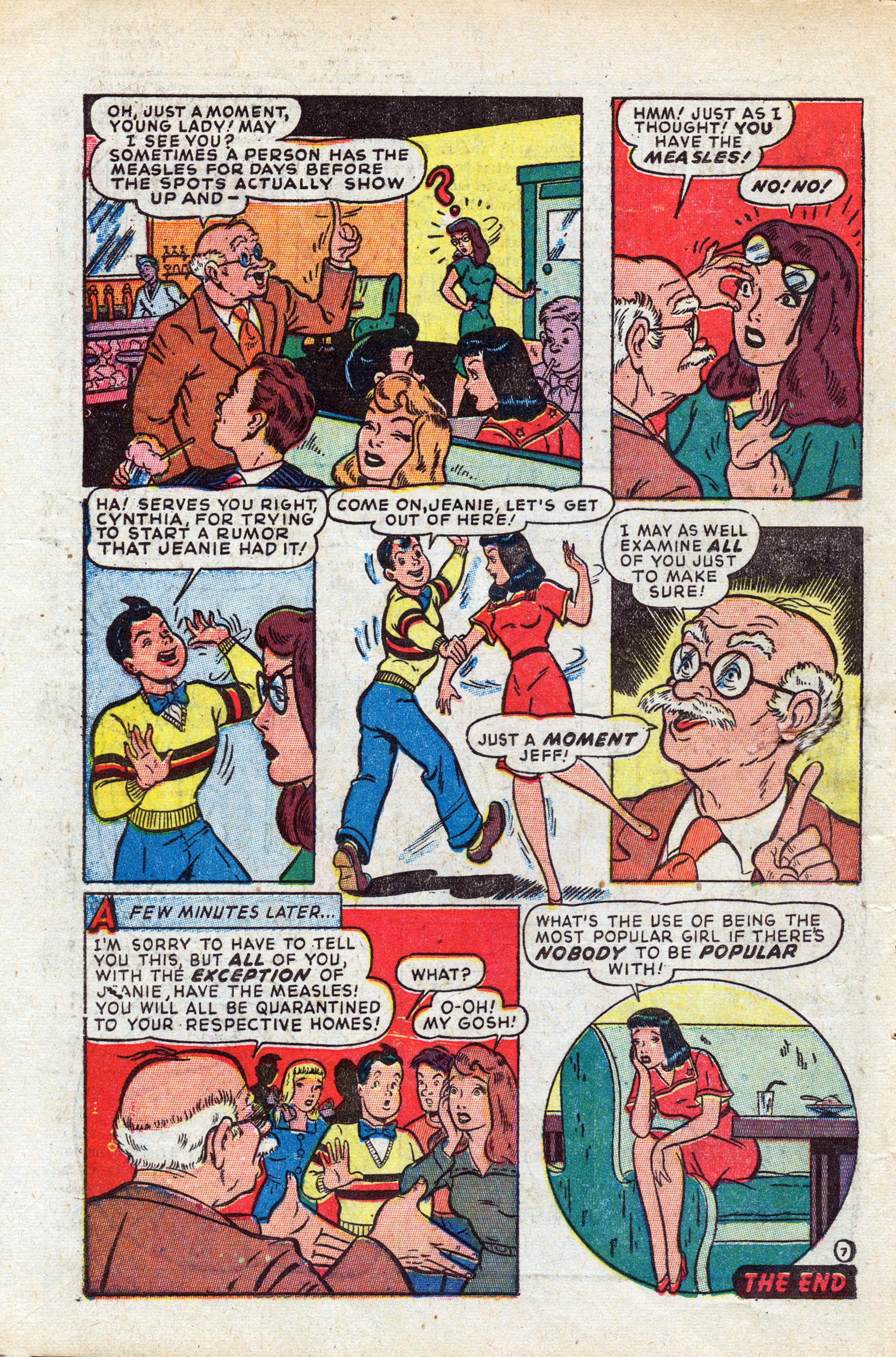 Read online Jeanie Comics comic -  Issue #18 - 18