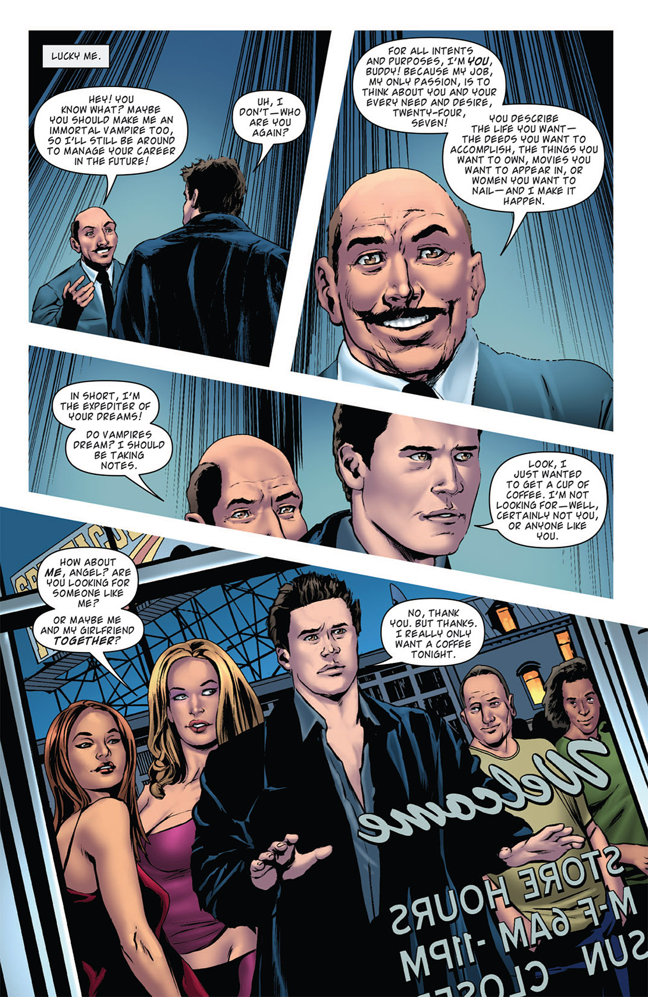 Read online Angel comic -  Issue #29 - 6