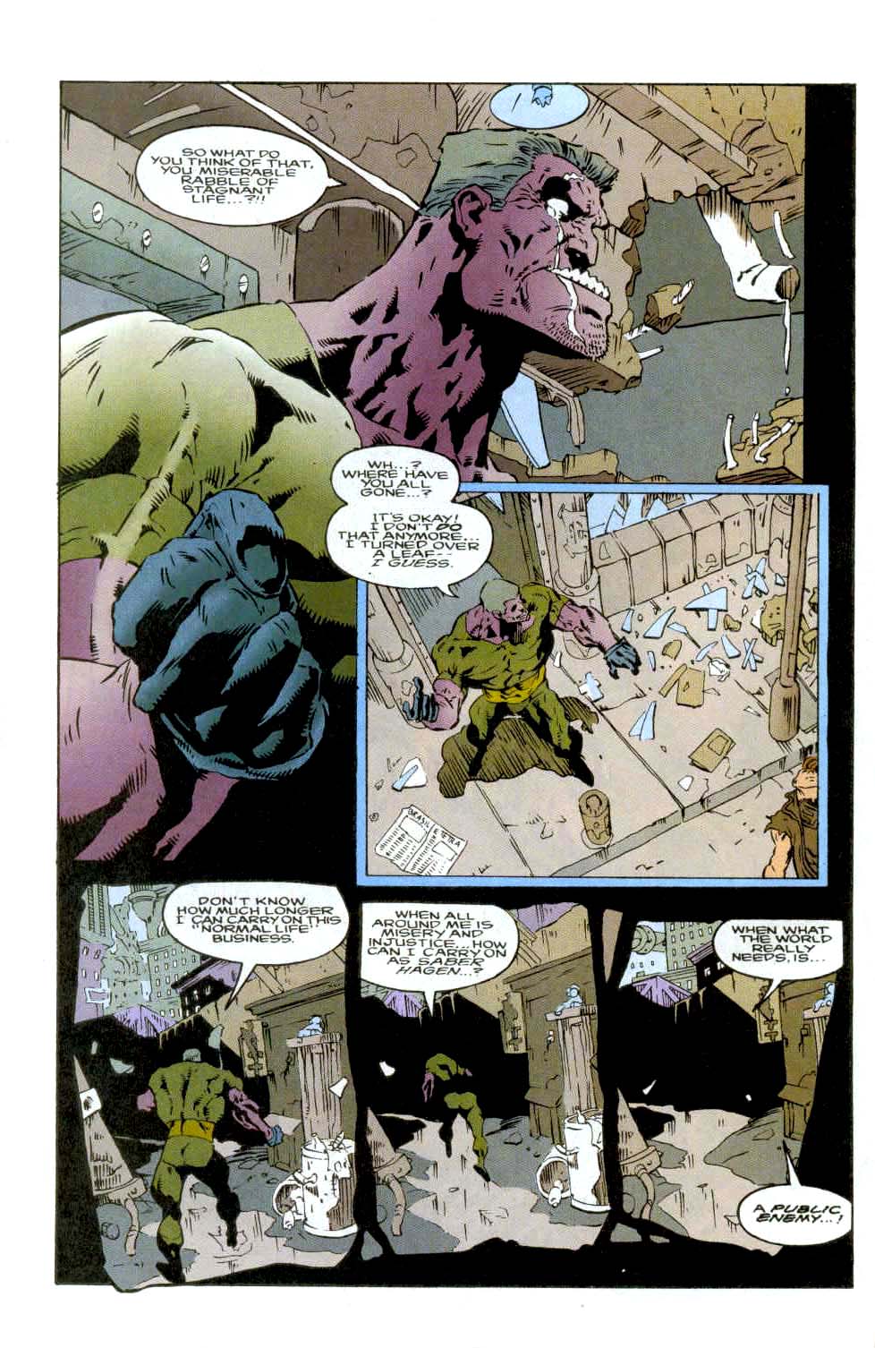 Read online Punisher 2099 comic -  Issue #25 - 30