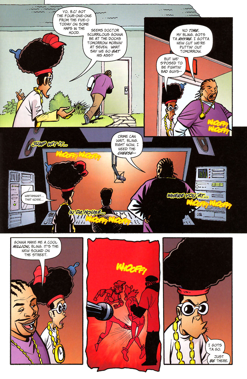 Read online Paul Jenkins' Sidekick comic -  Issue #3 - 19