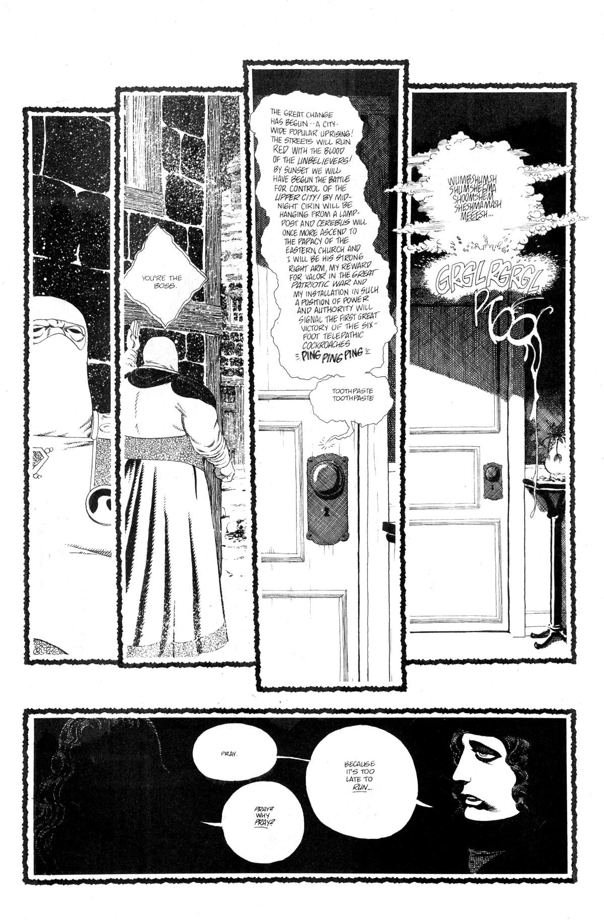 Read online Cerebus comic -  Issue #154 - 16