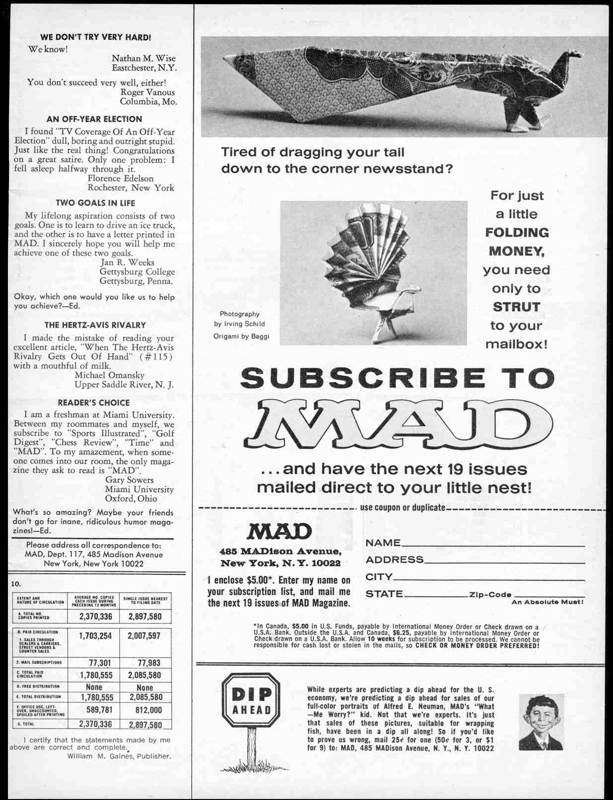 Read online MAD comic -  Issue #117 - 5