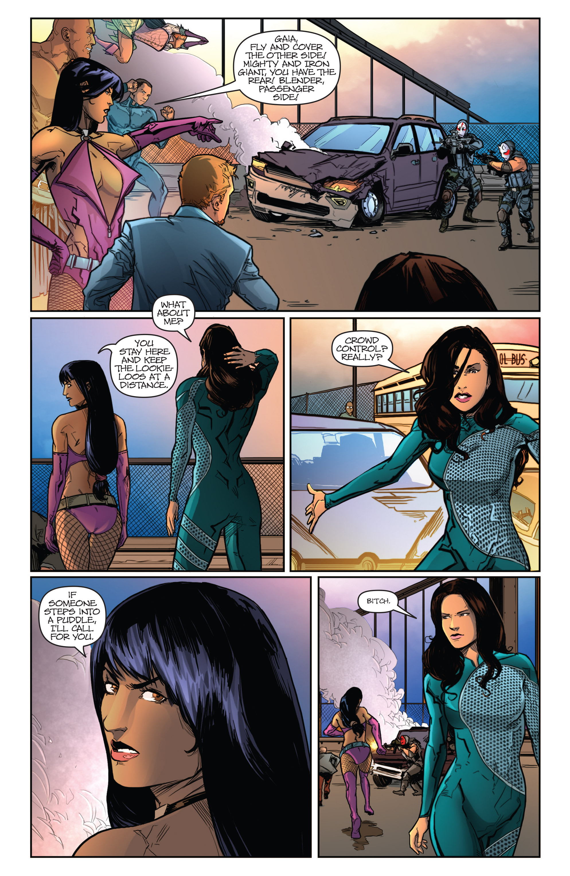 Read online Indestructible: Stingray One-Shot comic -  Issue # Full - 15