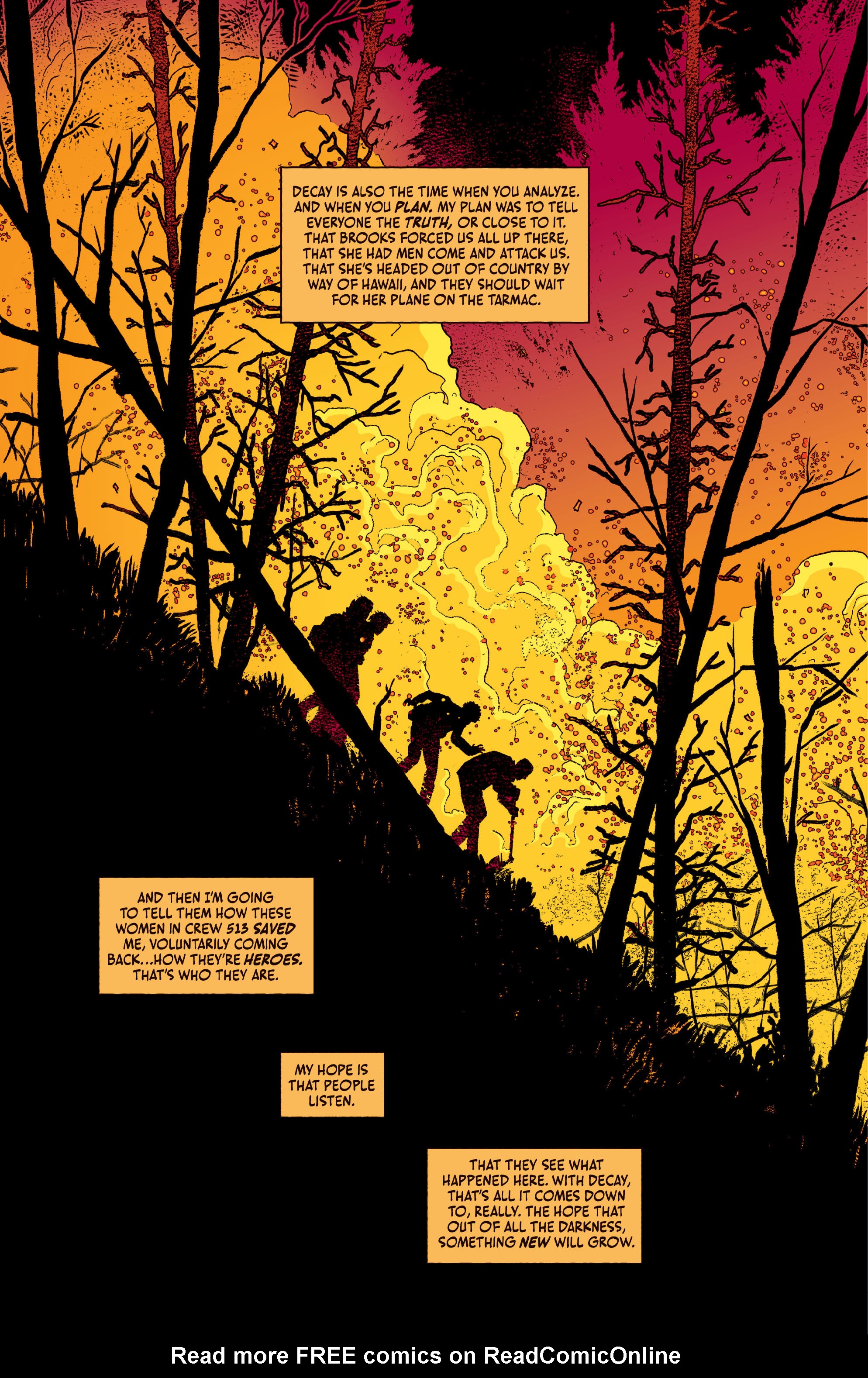 Read online Dark Spaces: Wildfire comic -  Issue #5 - 24