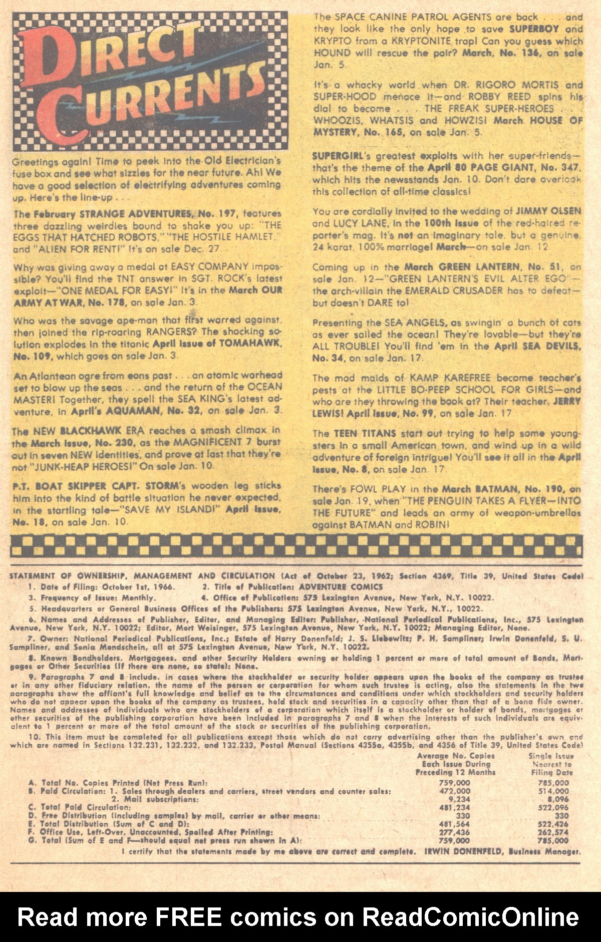 Read online Adventure Comics (1938) comic -  Issue #353 - 33