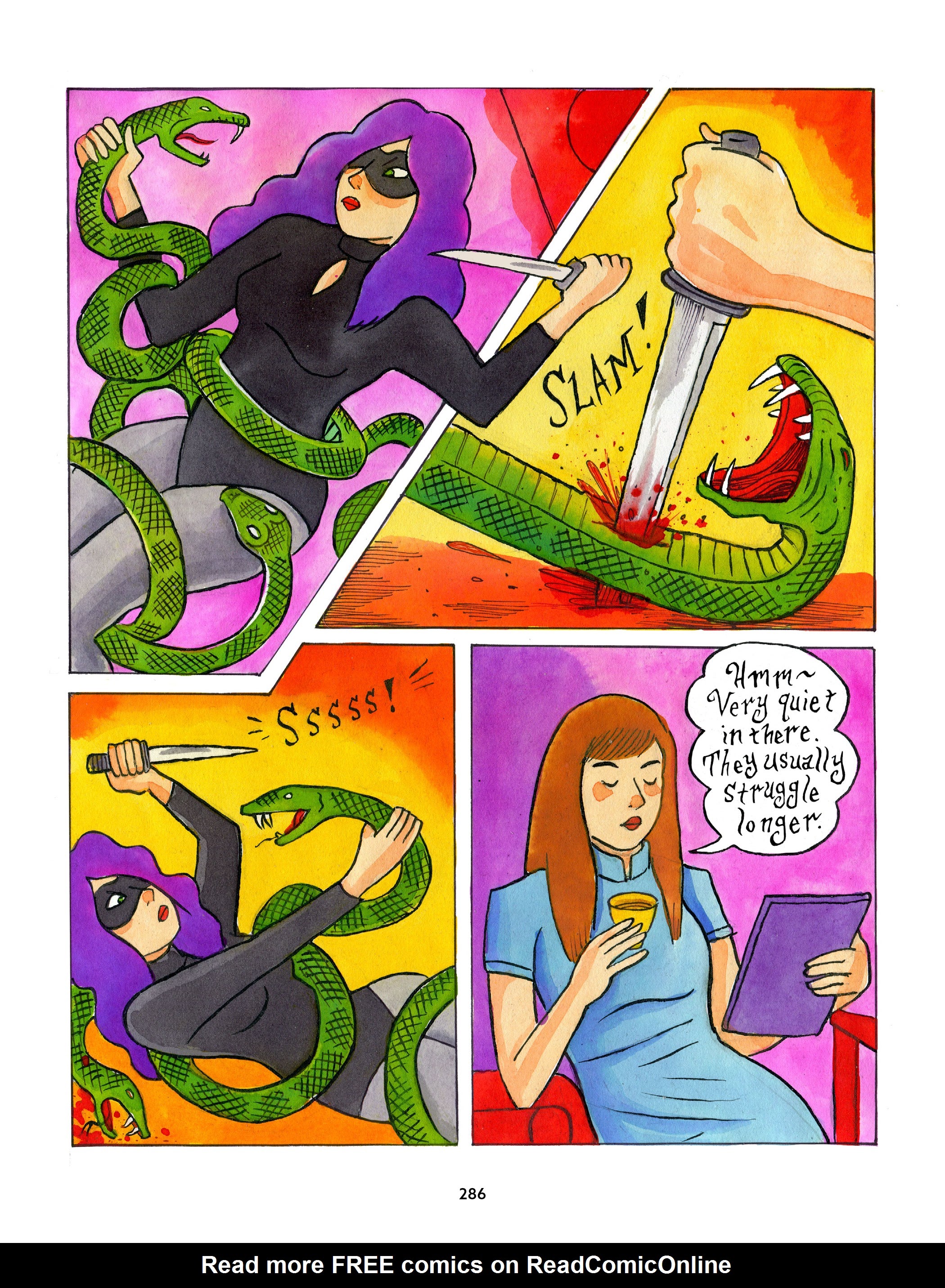 Read online Poison Flowers & Pandemonium comic -  Issue # TPB (Part 3) - 87