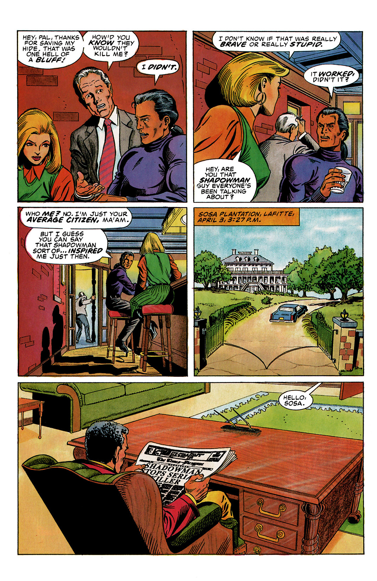 Read online Shadowman (1992) comic -  Issue #3 - 7