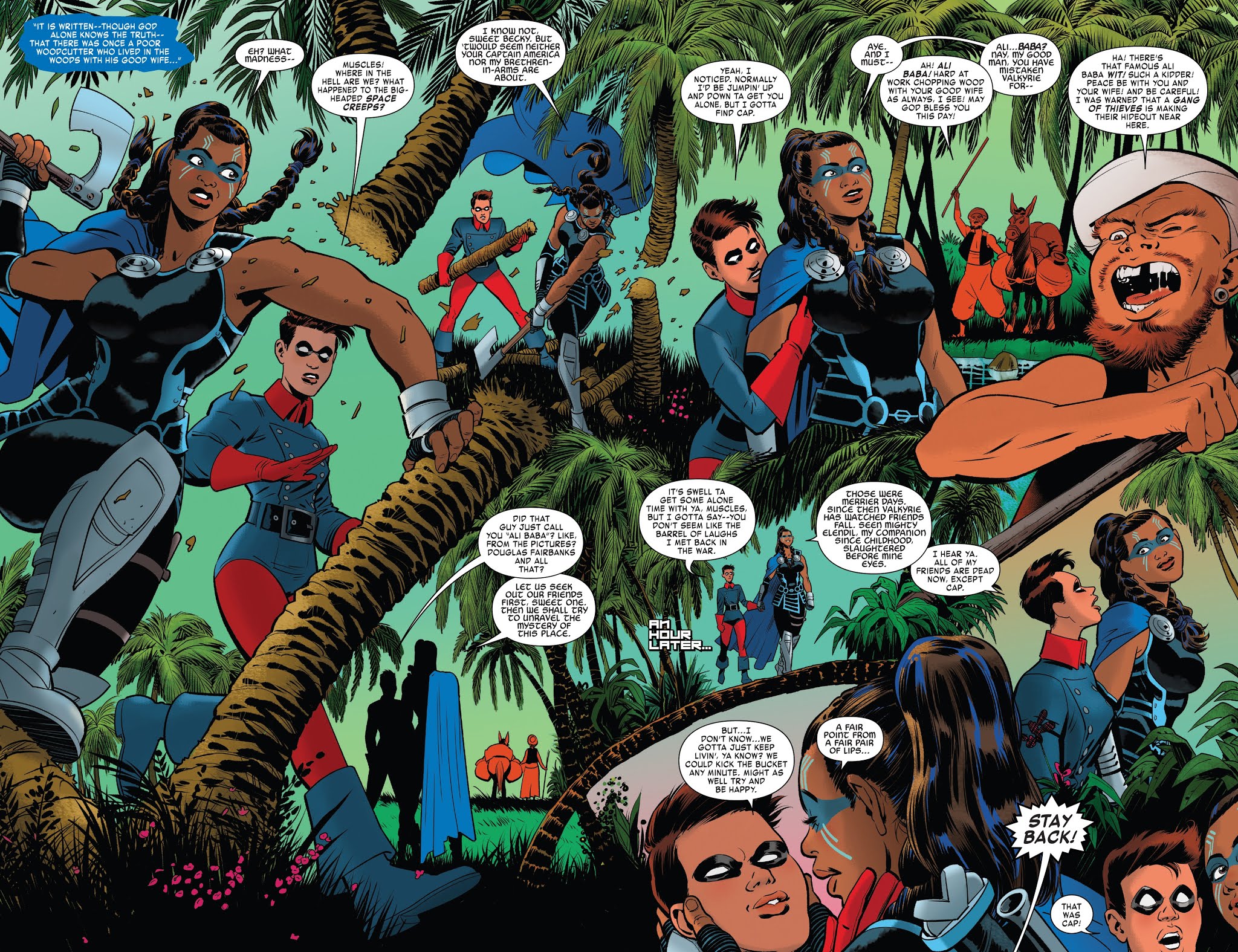 Read online Exiles (2018) comic -  Issue #9 - 10