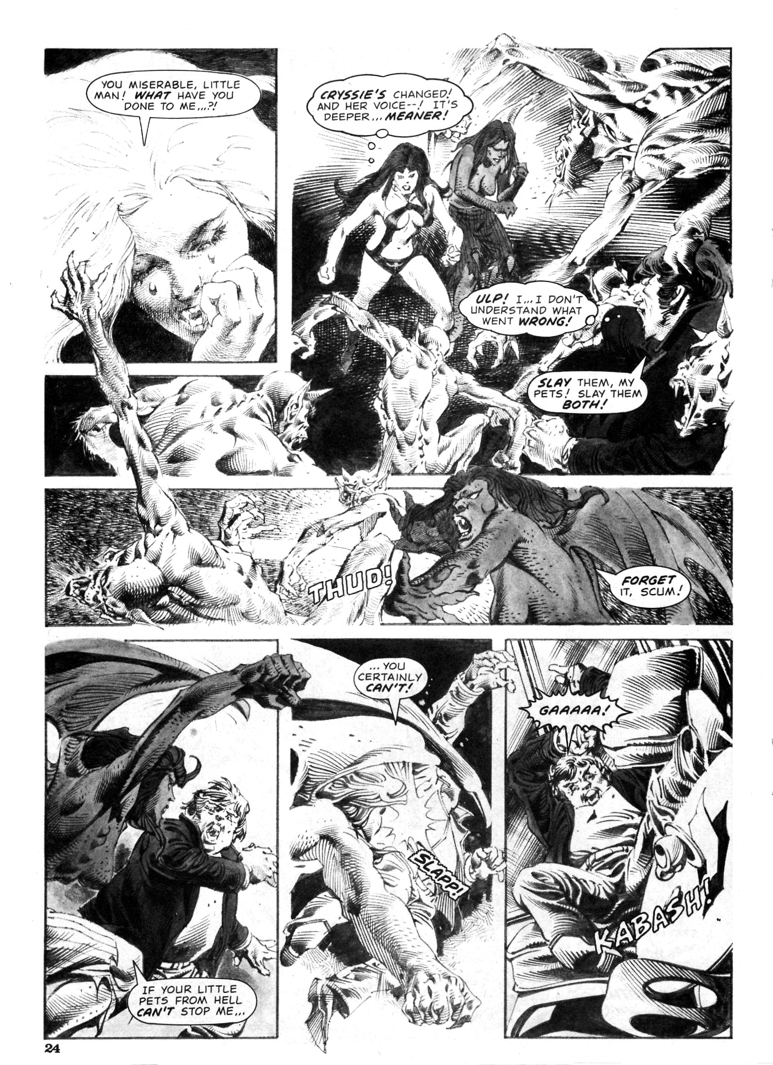 Read online Vampirella (1969) comic -  Issue #92 - 24