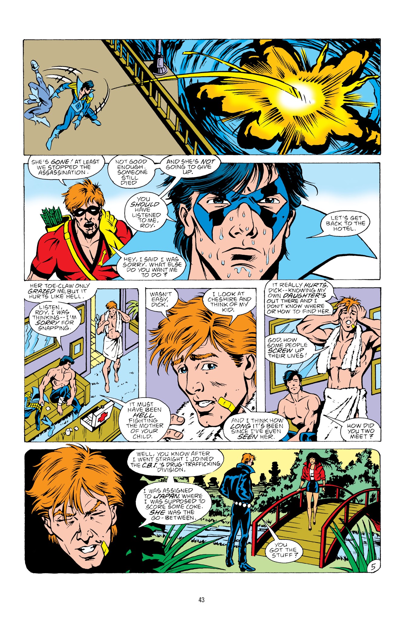 Read online Nightwing: Old Friends, New Enemies comic -  Issue # TPB - 43
