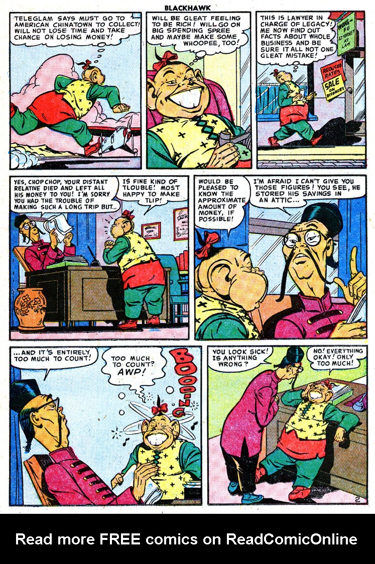 Read online Blackhawk (1957) comic -  Issue #55 - 15