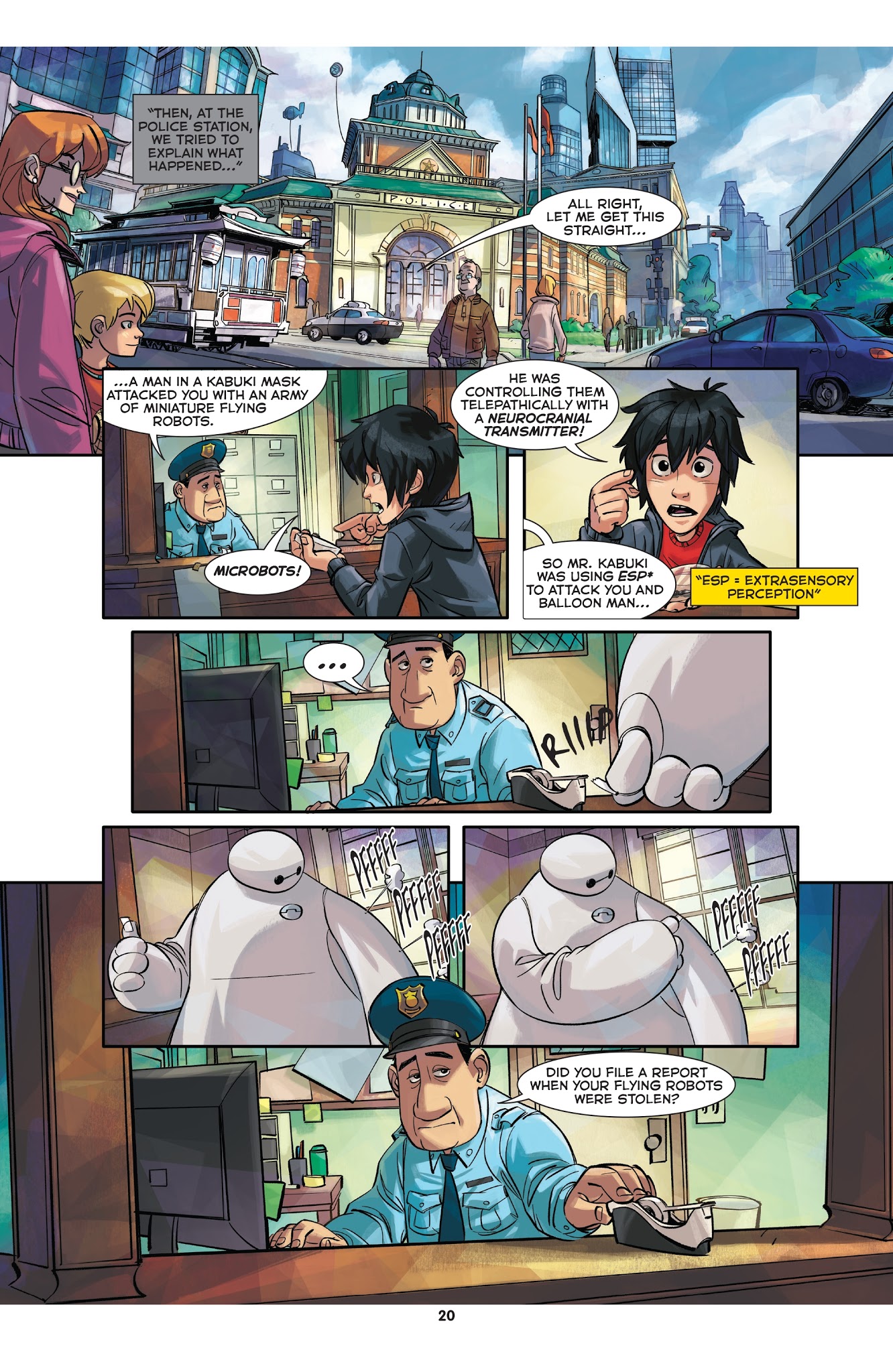 Read online Disney Big Hero 6: Heroes of San Fransokyo comic -  Issue # Full - 20
