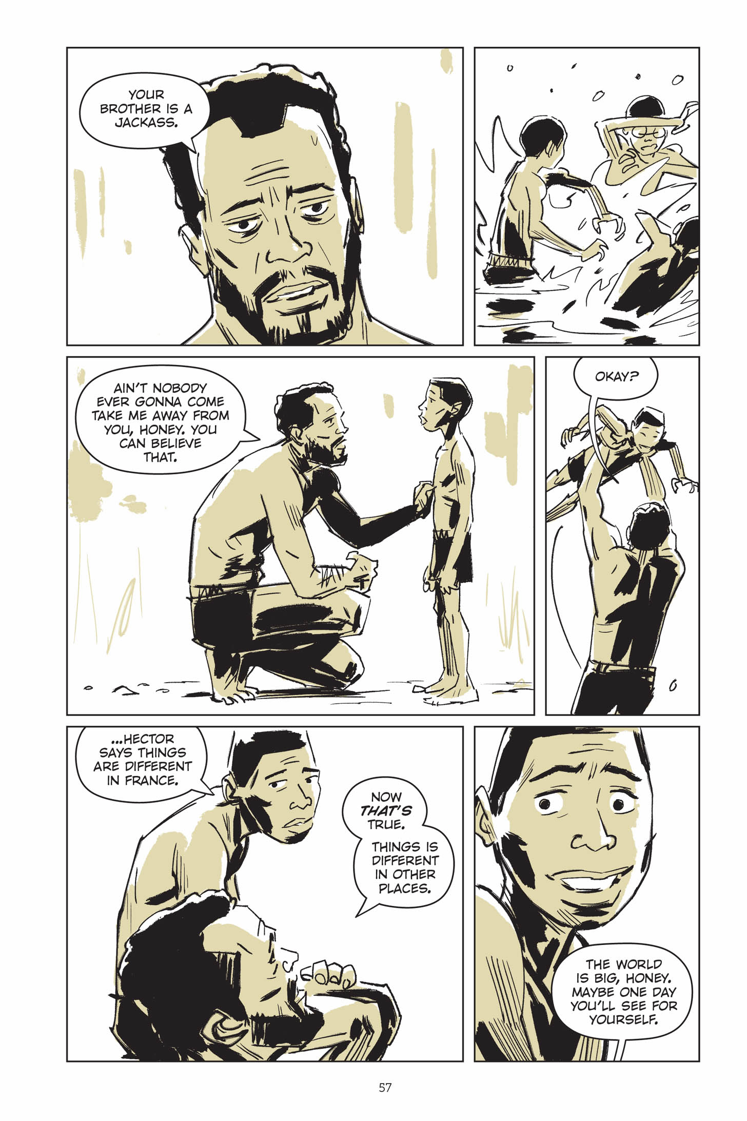 Read online Now Let Me Fly: A Portrait of Eugene Bullard comic -  Issue # TPB (Part 1) - 63