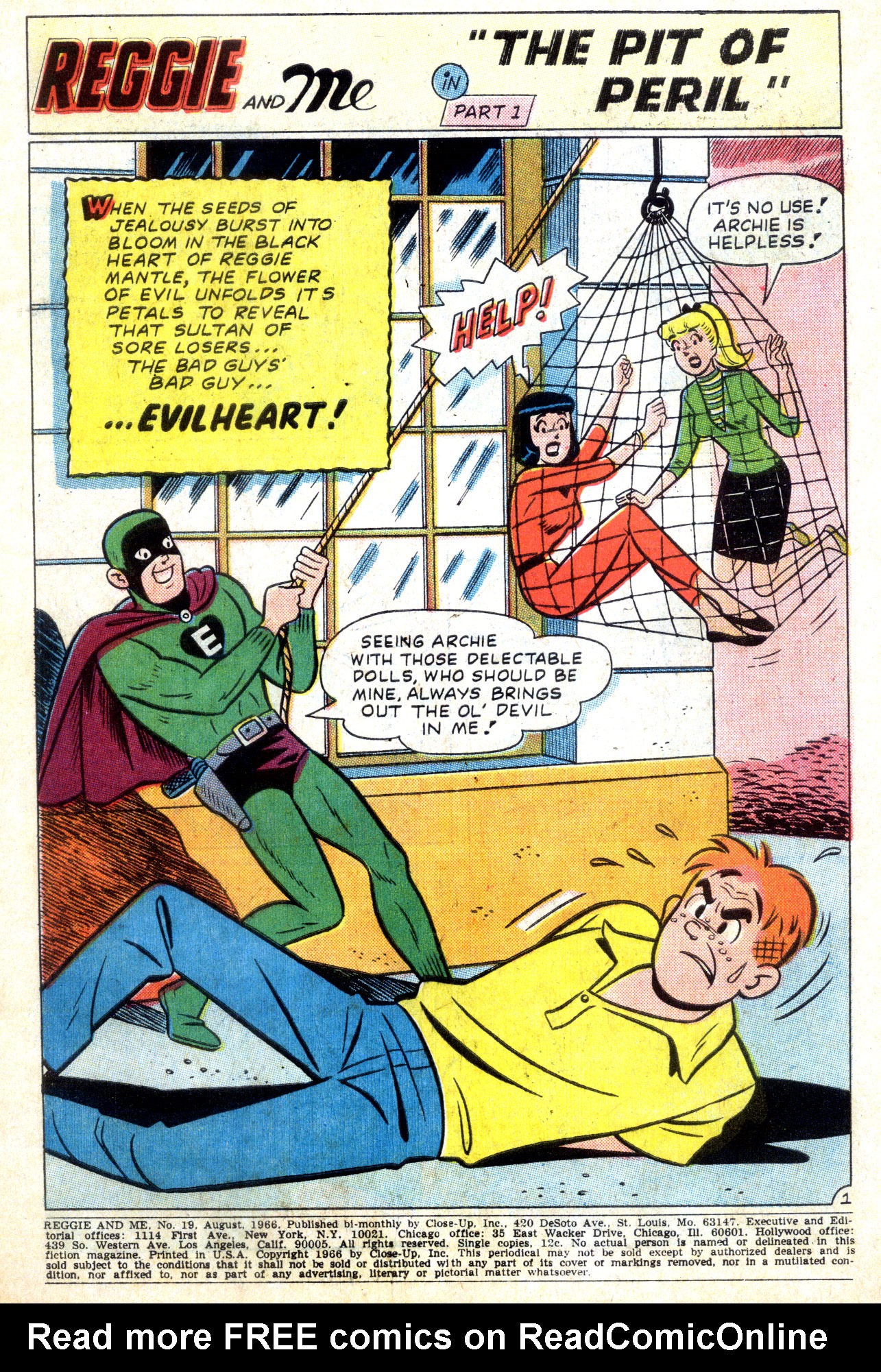 Read online Reggie and Me (1966) comic -  Issue #19 - 3