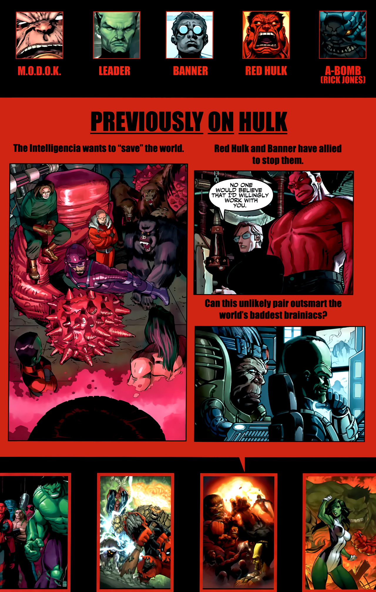 Read online Fall of the Hulks: Red Hulk comic -  Issue #4 - 3