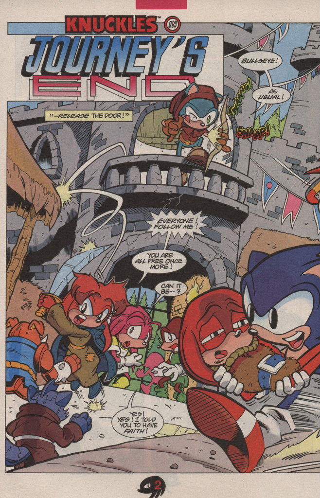 Read online Knuckles the Echidna comic -  Issue #12 - 6