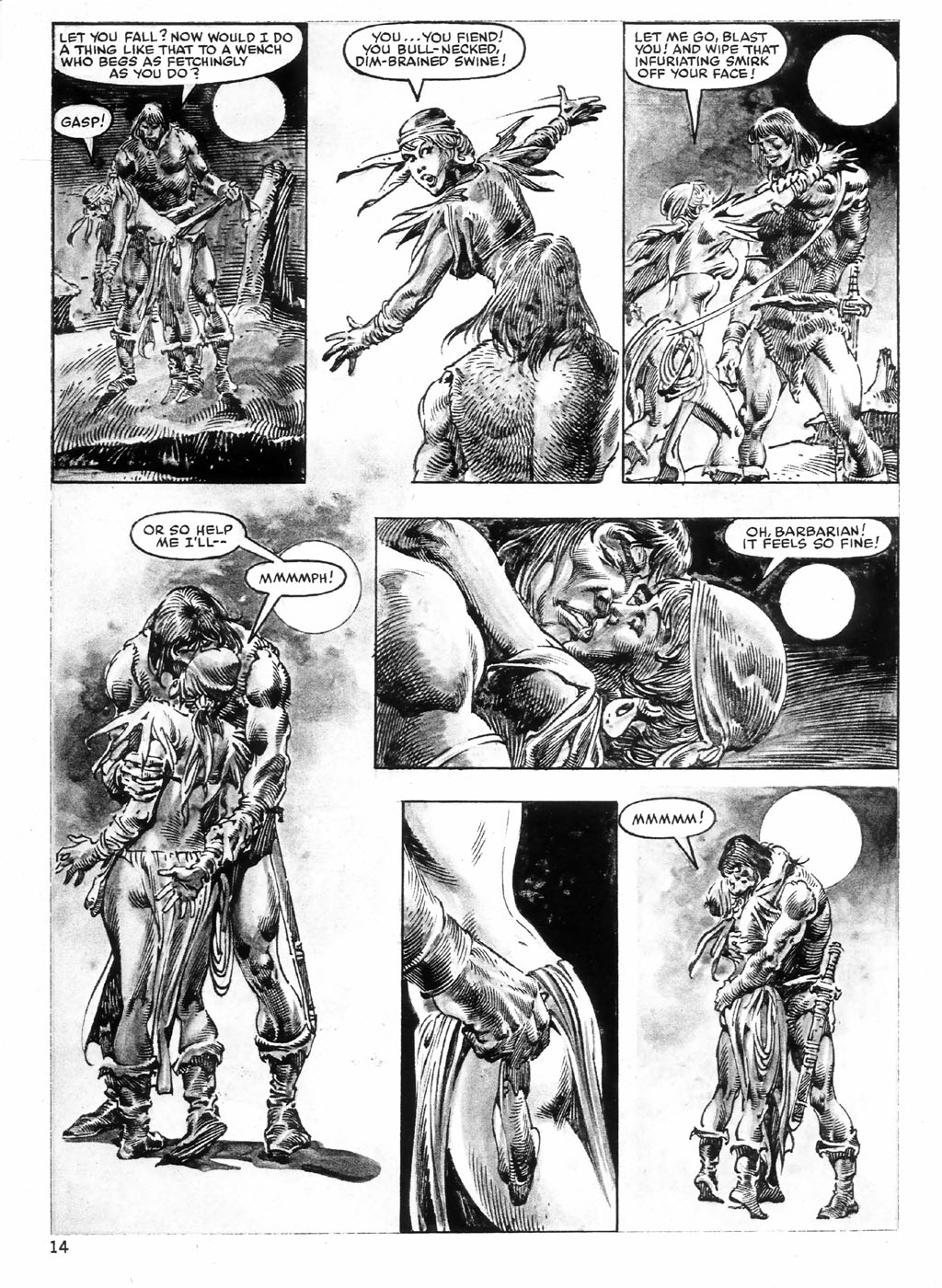 Read online The Savage Sword Of Conan comic -  Issue #98 - 14