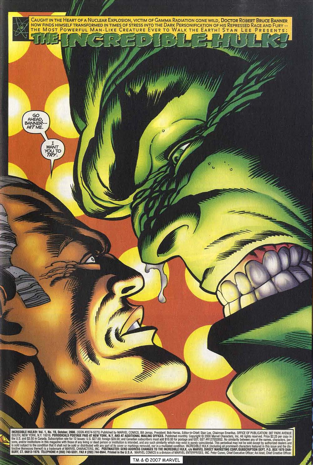 The Incredible Hulk (2000) Issue #19 #8 - English 3