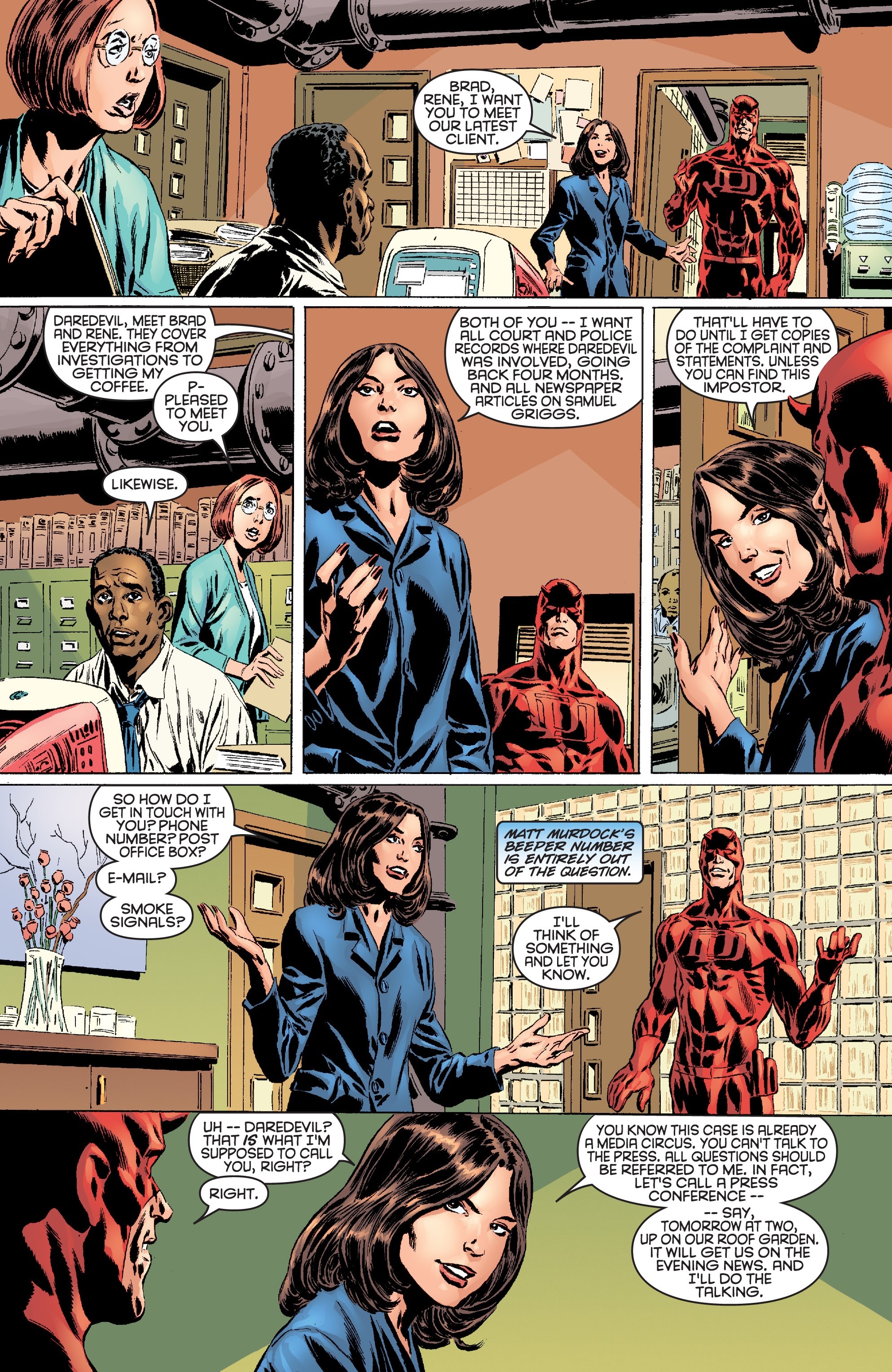 Read online Marvel Knights Daredevil by Bendis, Jenkins, Gale & Mack: Unusual Suspects comic -  Issue # TPB (Part 3) - 23