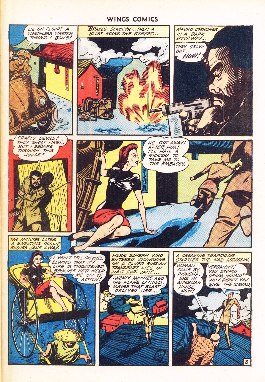 Read online Wings Comics comic -  Issue #37 - 45