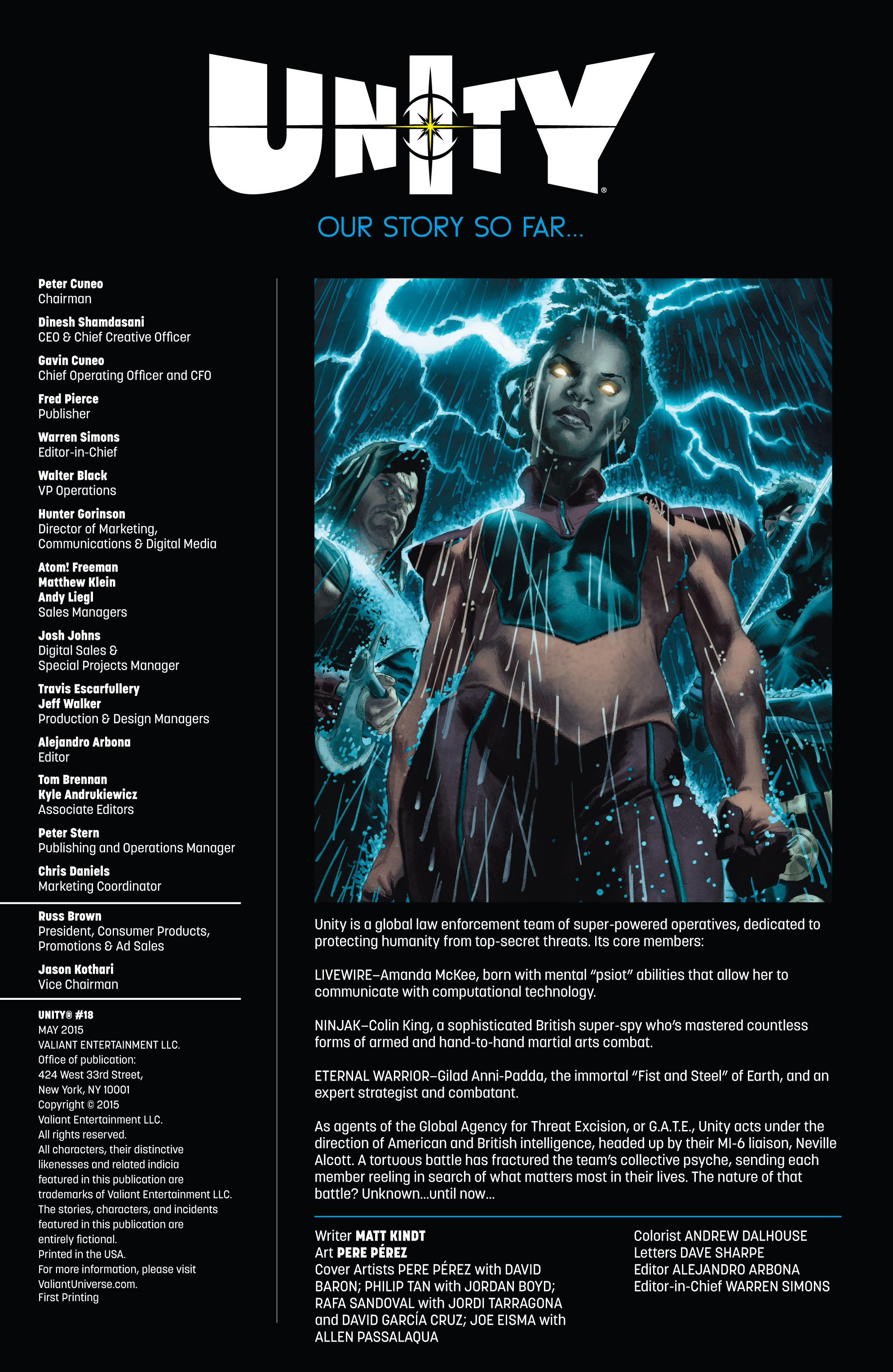 Read online Unity (2013) comic -  Issue #18 - 2