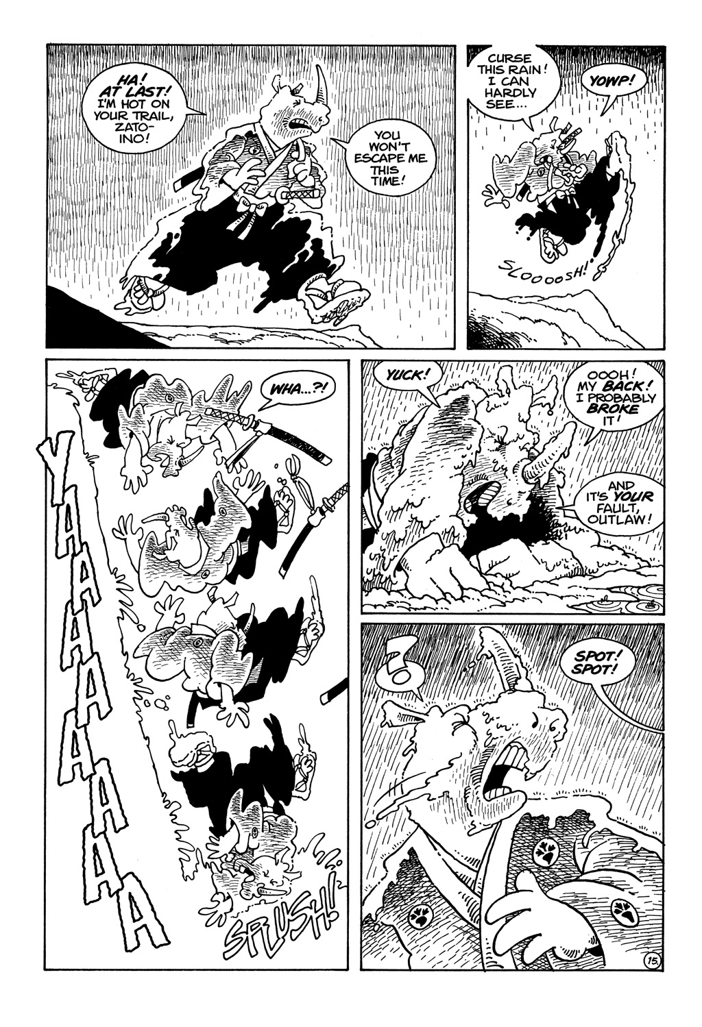 Read online Usagi Yojimbo (1987) comic -  Issue #16 - 17