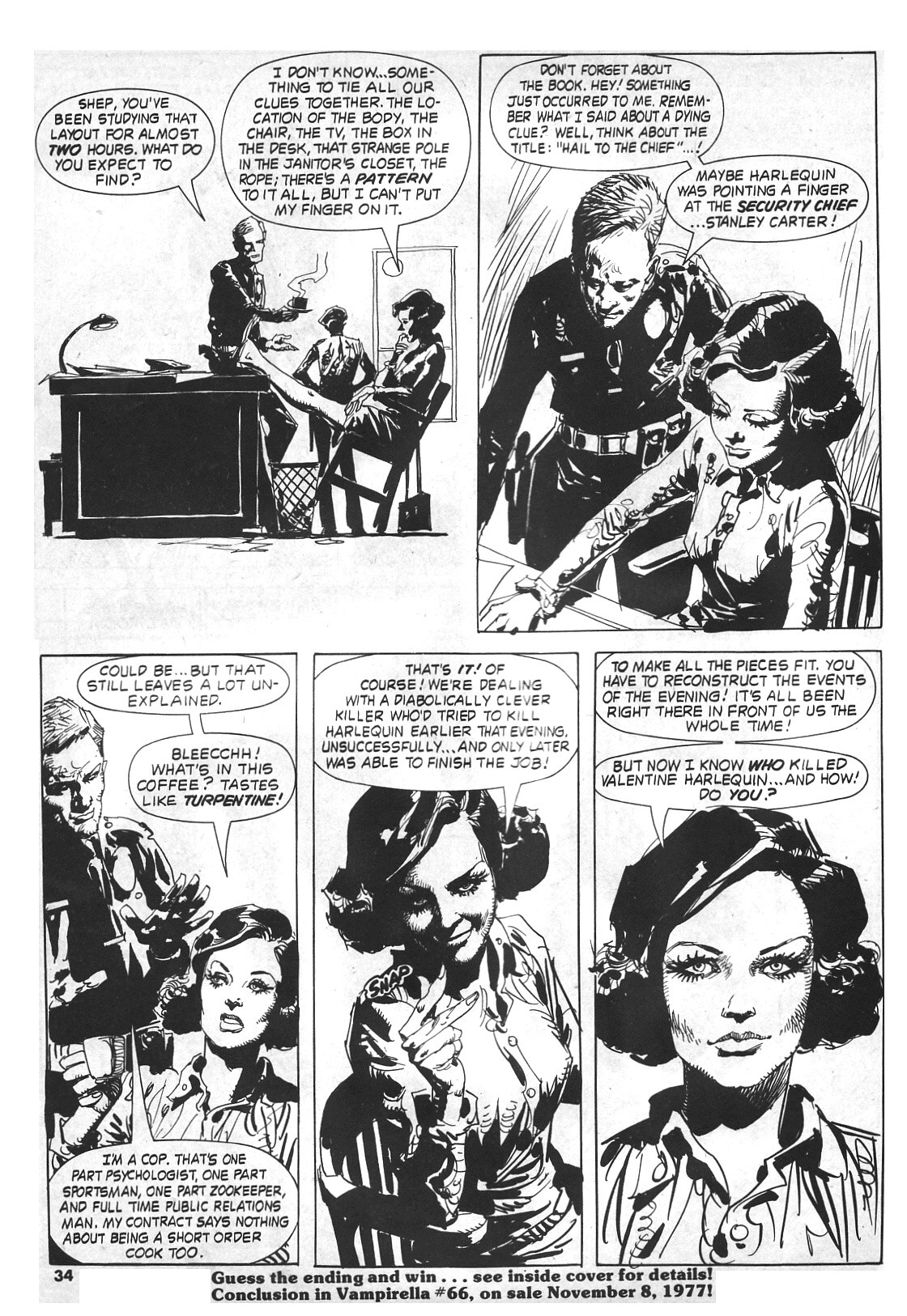 Read online Vampirella (1969) comic -  Issue #65 - 34