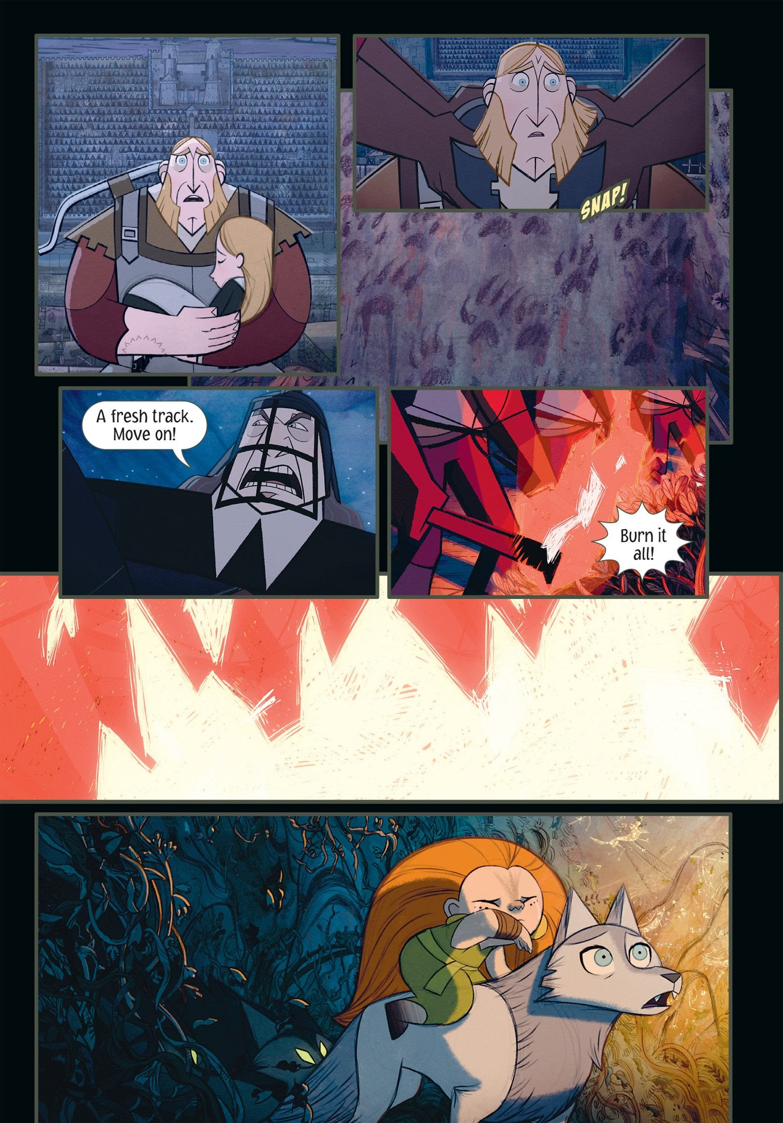 Read online Wolfwalkers: The Graphic Novel comic -  Issue # TPB (Part 3) - 25