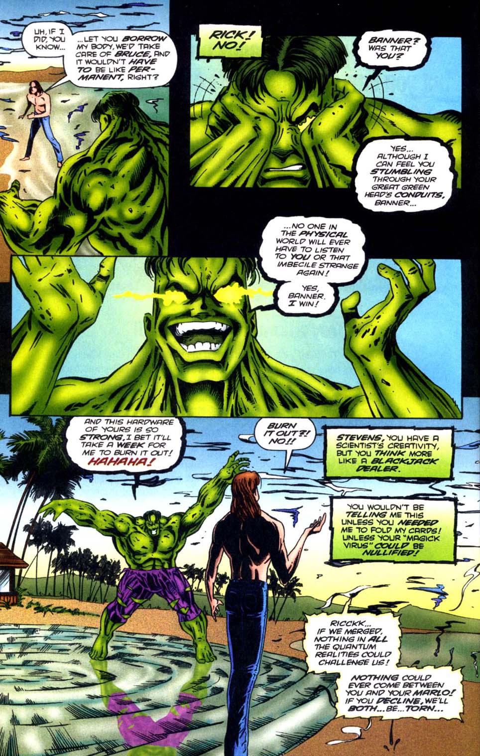 Read online Doctor Strange: Sorcerer Supreme comic -  Issue #71 - 8