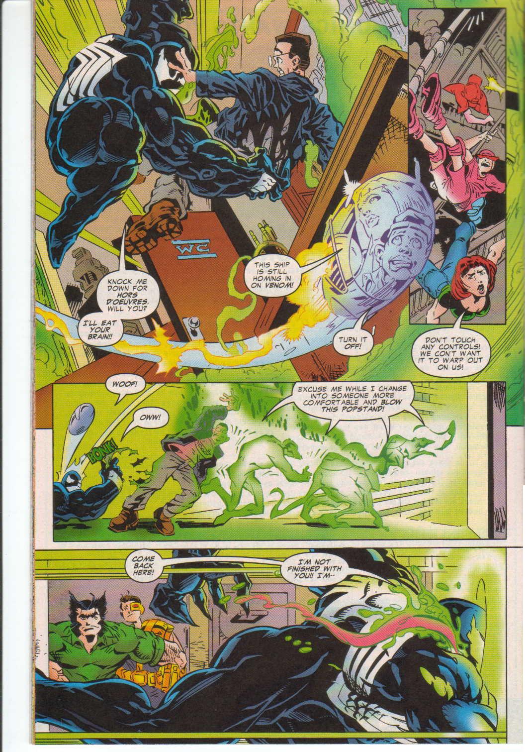 Read online Venom vs Wolverine - Tooth and Claw comic -  Issue #1 - 20