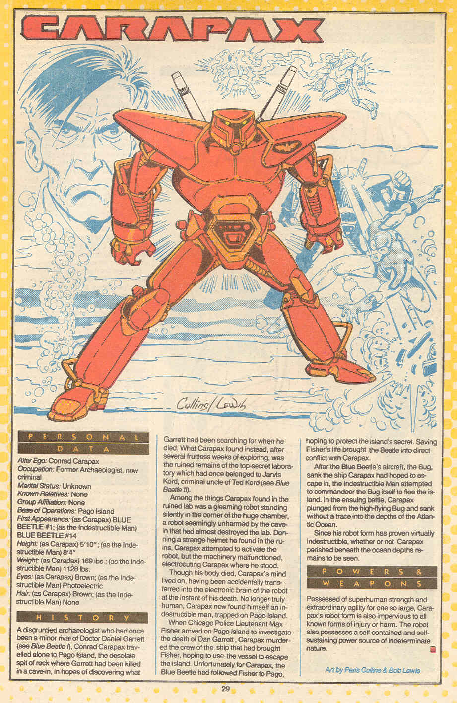 Read online Who's Who: Update '87 comic -  Issue #1 - 35