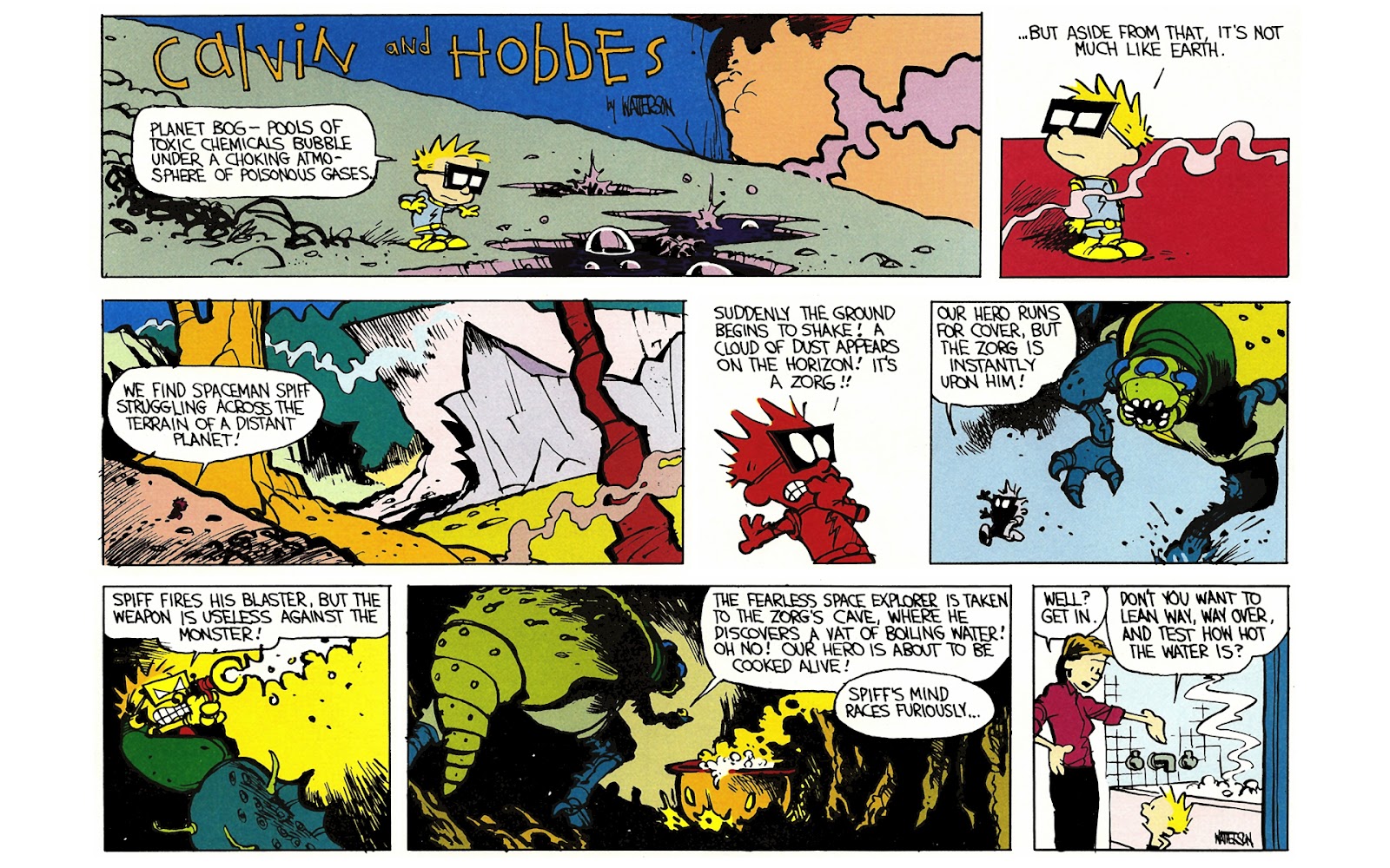 Calvin and Hobbes issue 3 - Page 152