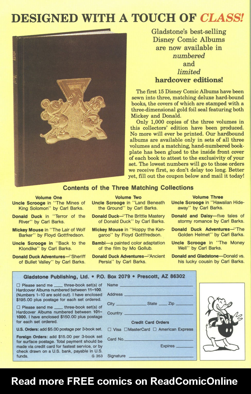 Read online Walt Disney's Donald Duck Adventures (1987) comic -  Issue #19 - 68