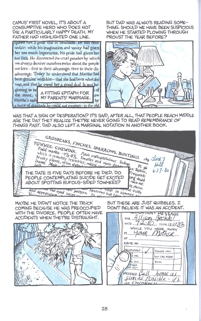 Read online Fun Home: A Family Tragicomic comic -  Issue # TPB - 35