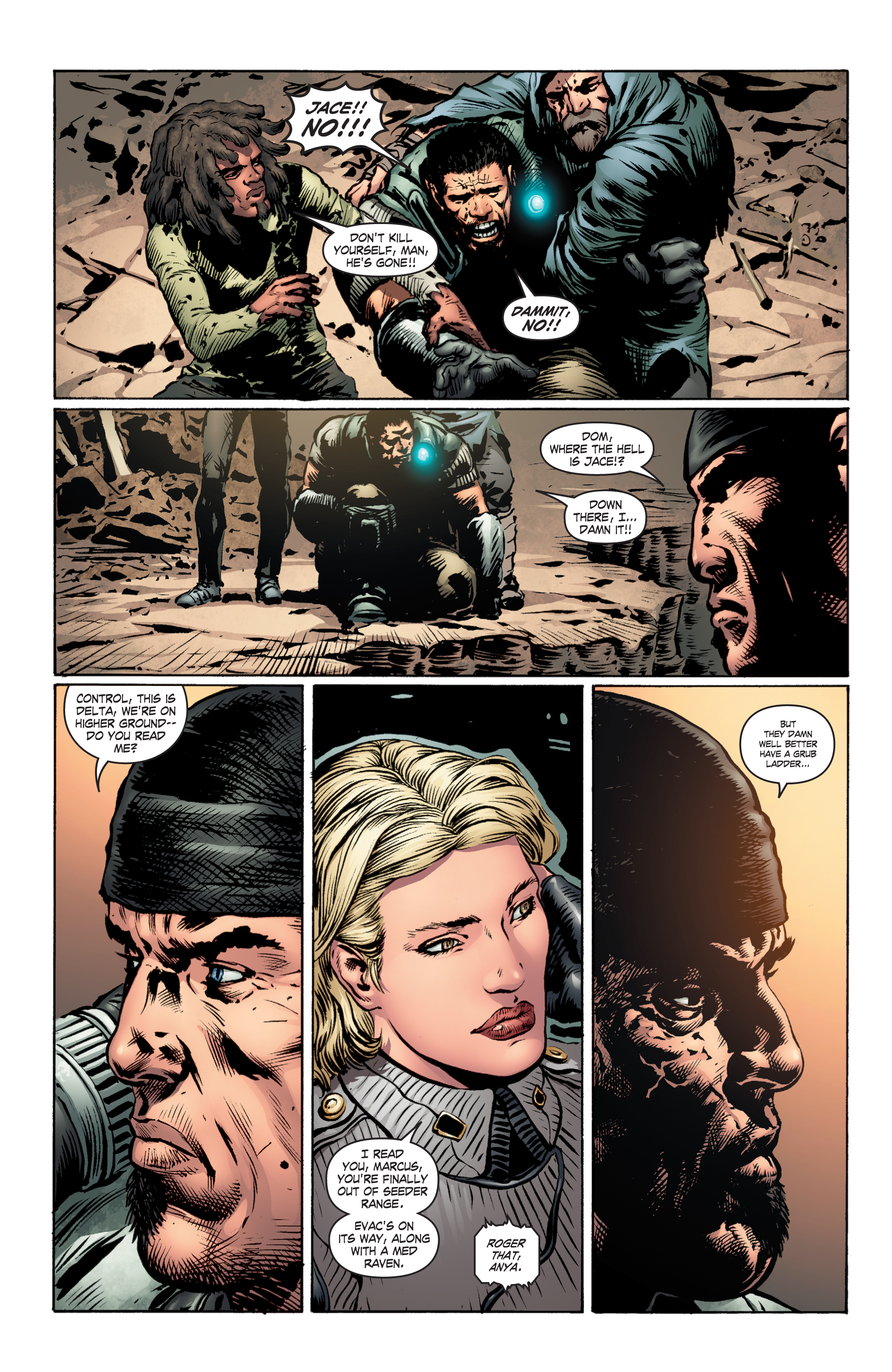 Read online Gears Of War comic -  Issue #6 - 11