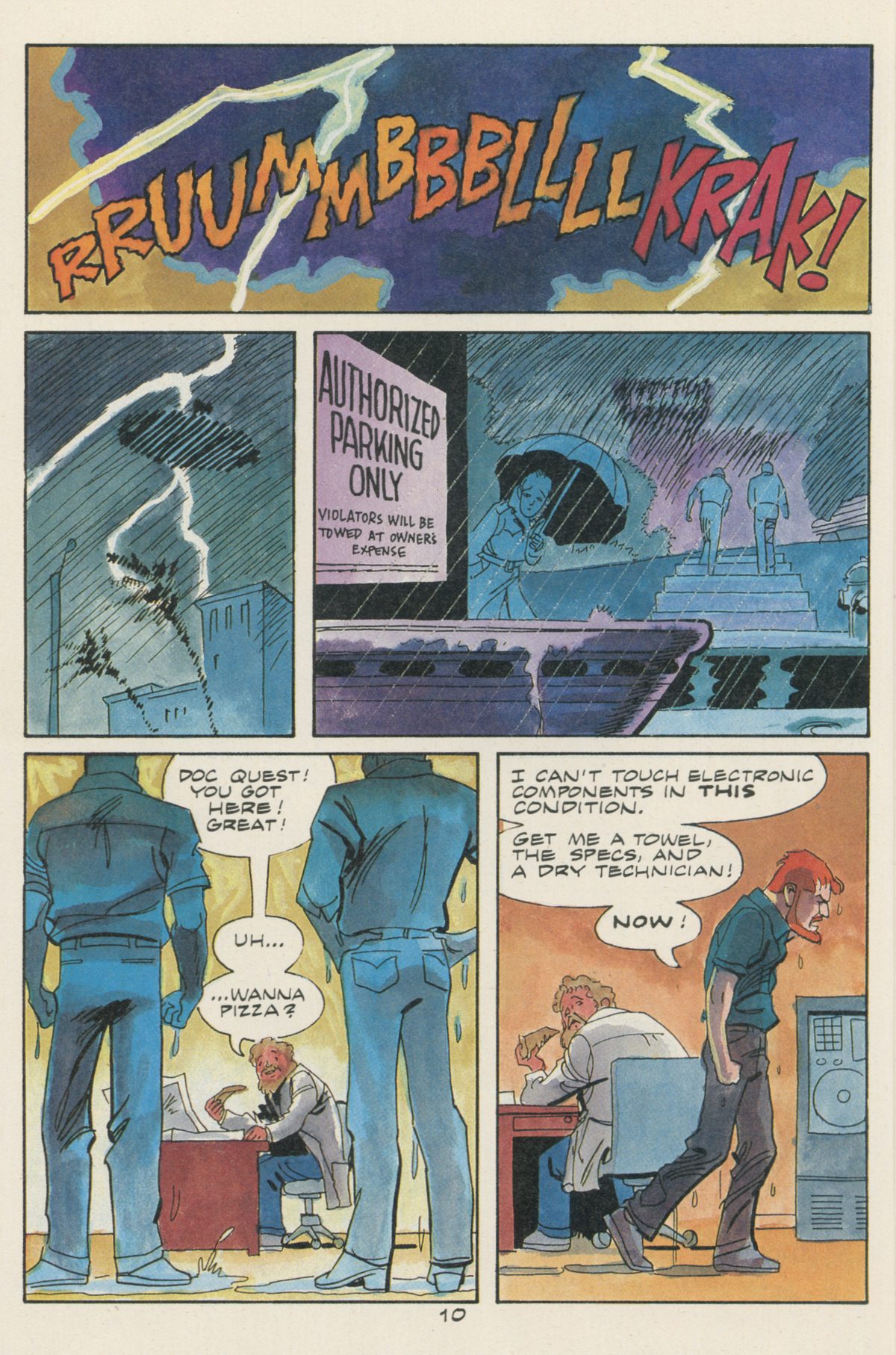 Read online Jonny Quest comic -  Issue #31 - 12