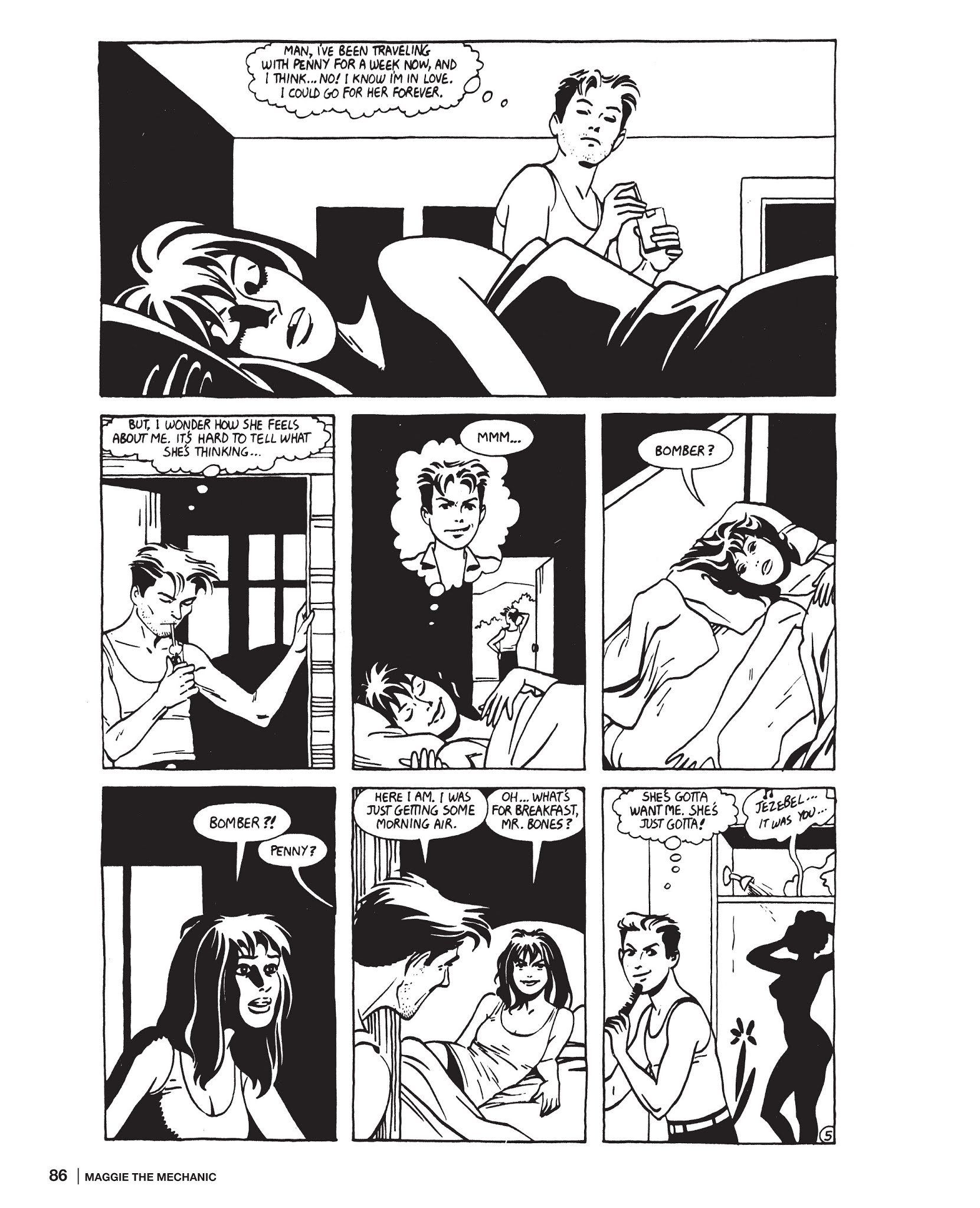 Read online Maggie the Mechanic: The Love & Rockets Library - Locas comic -  Issue # TPB (Part 1) - 86