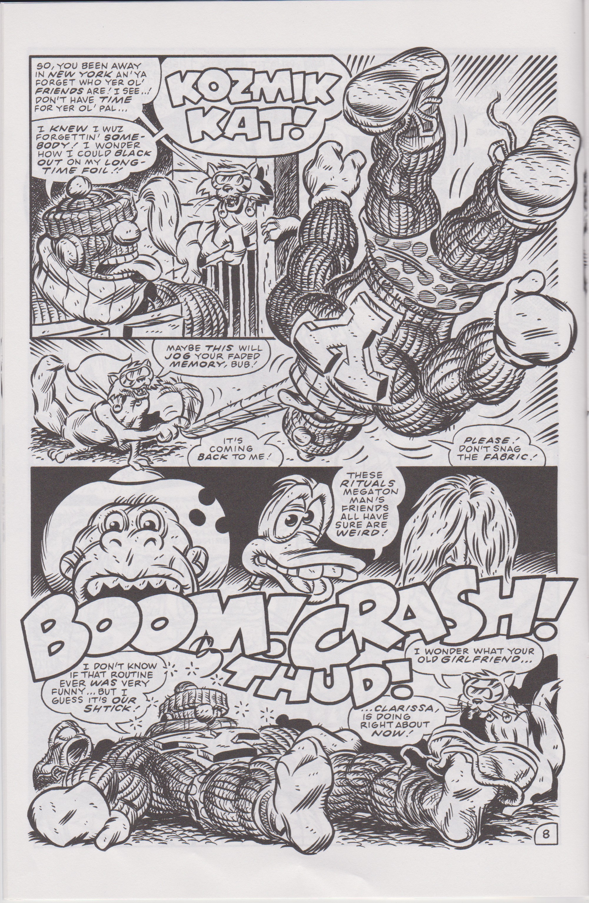 Read online Don Simpson's Bizarre Heroes comic -  Issue #11 - 10