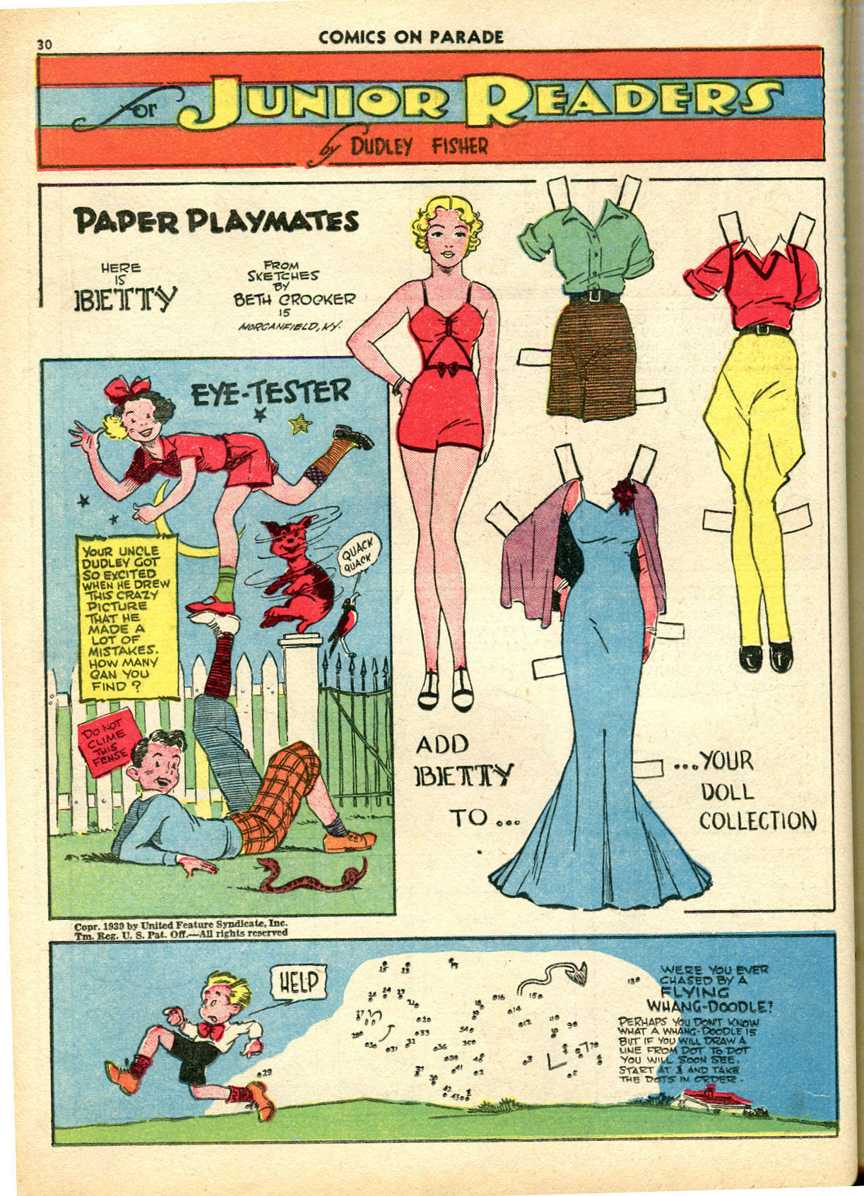 Read online Comics on Parade comic -  Issue #17 - 31